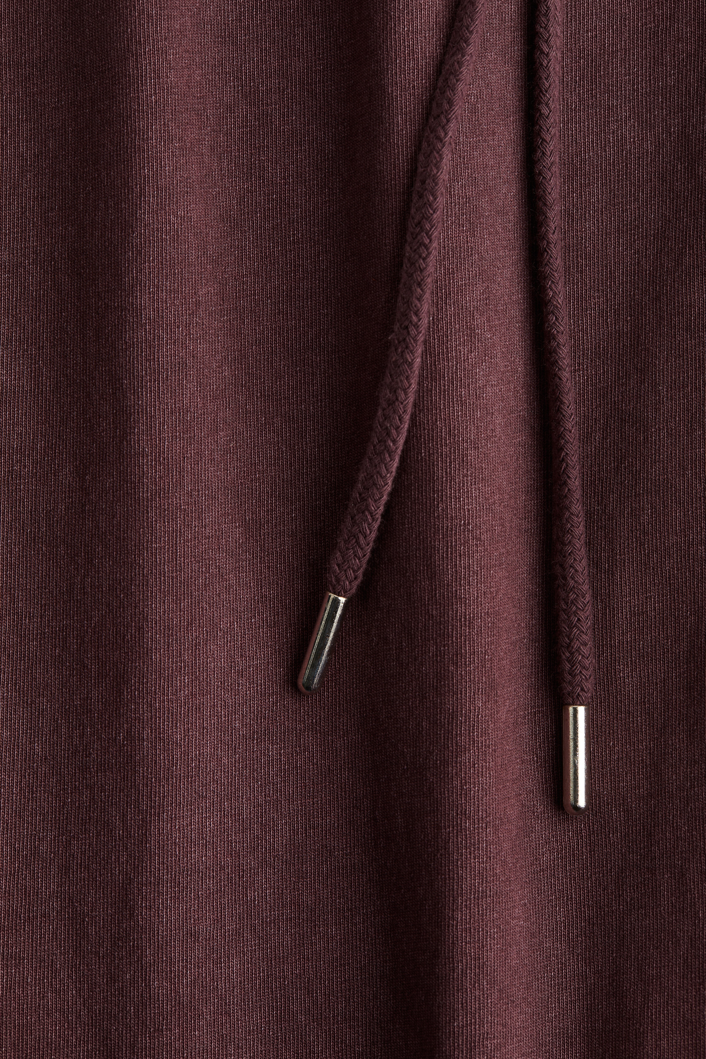 Washed-look cotton trousers