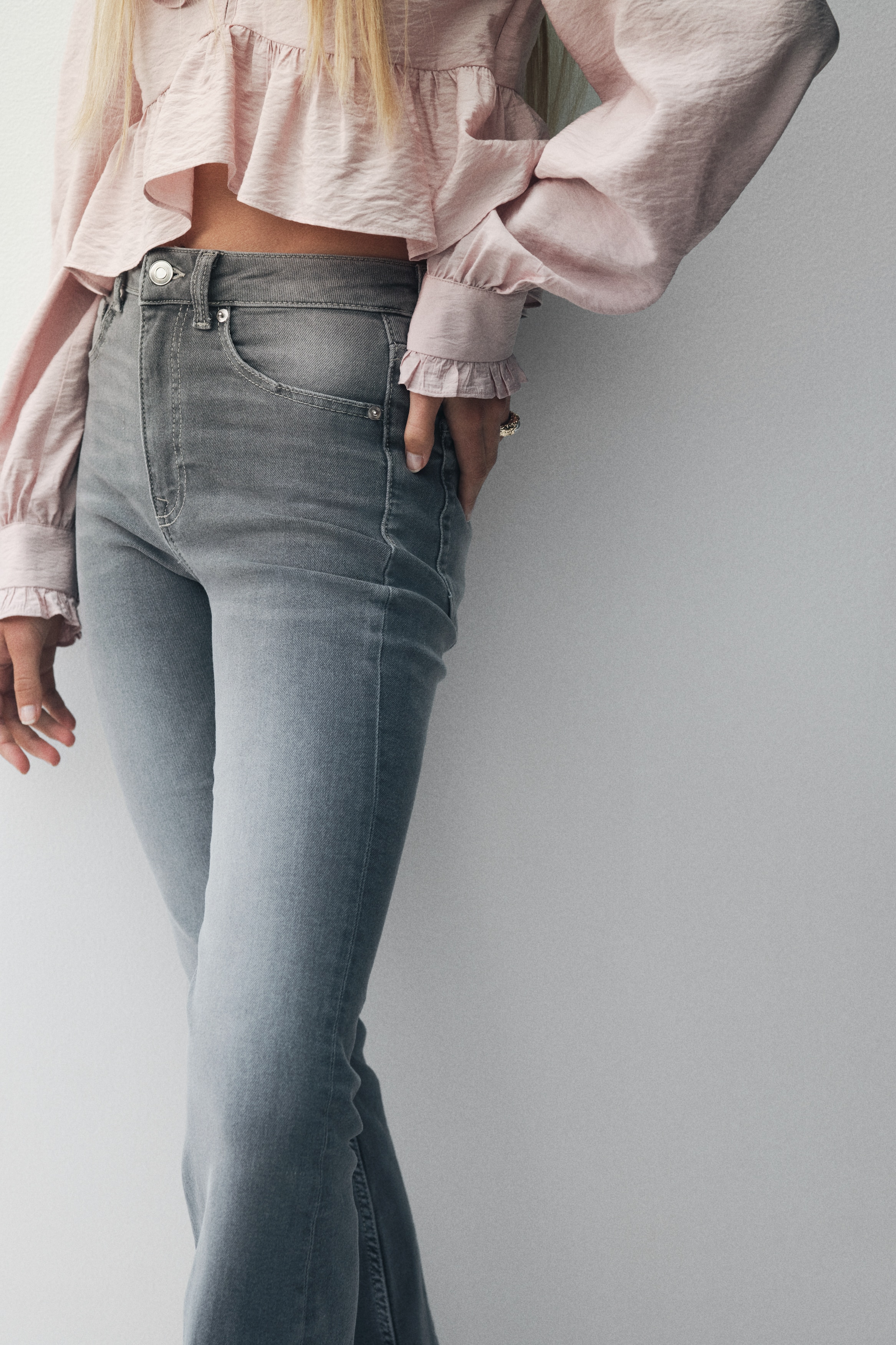 Flared High Jeans
