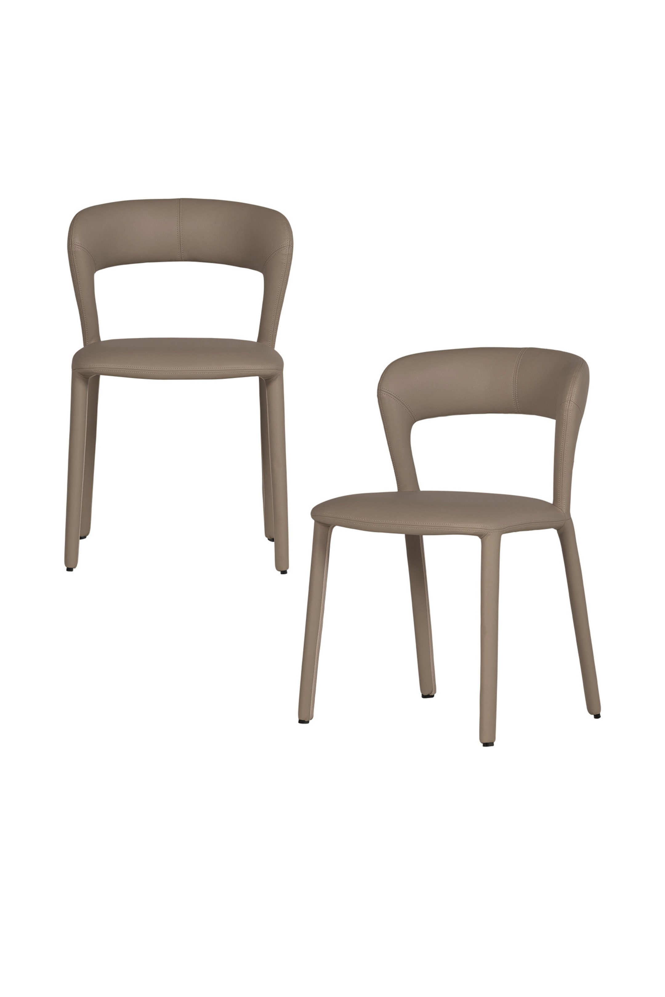 Grotere afbeelding bekijken: Noble Dining Chair - Set Of 2 - Beige - WOOOD - HOME | H&M BE 3