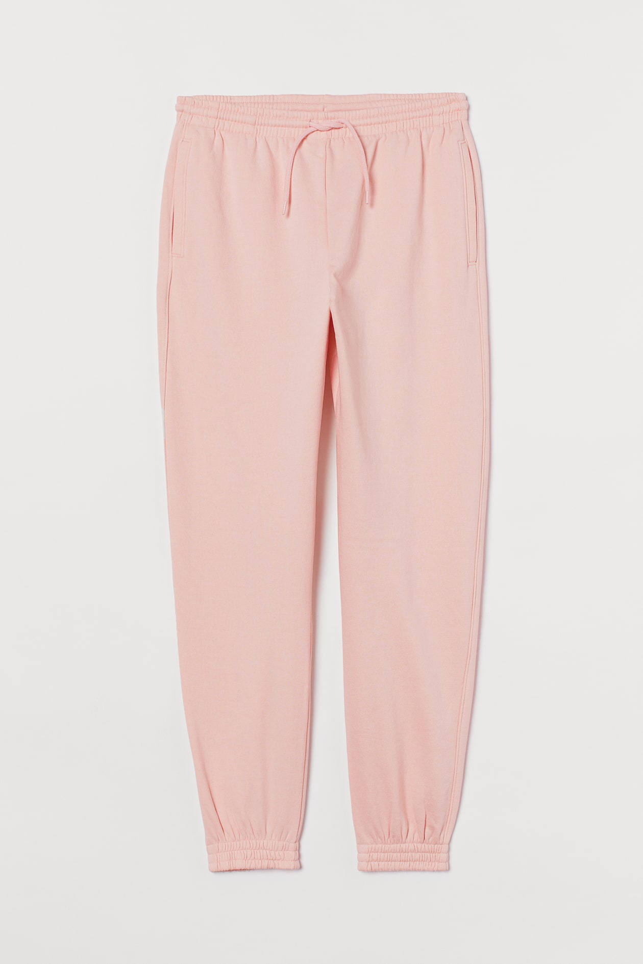 Joggers High Waist - High waist - Long - Powder pink - Ladies | H&M US