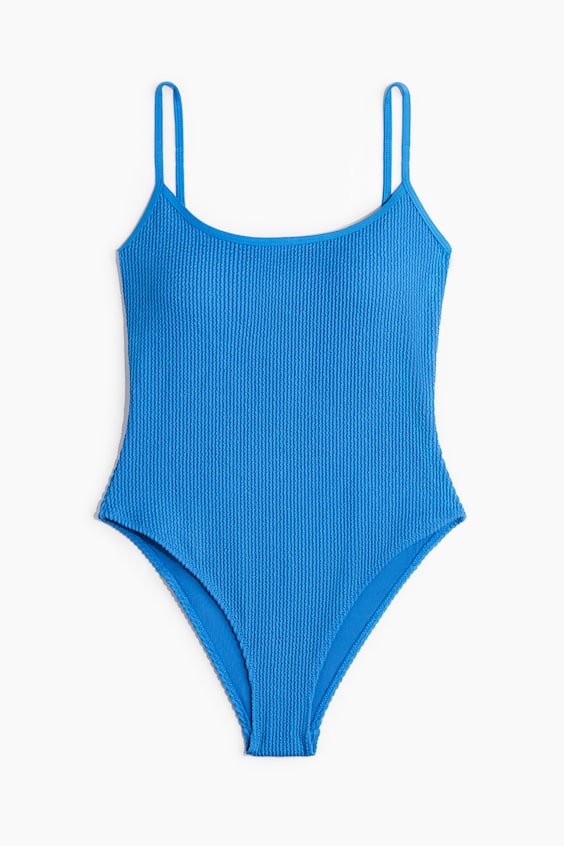Женские купальники H&M Padded-Cup High-Leg Swimsuit