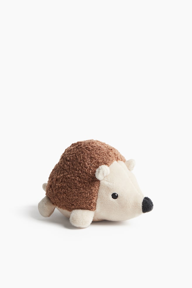 Soft Rattle - Brown/hedgehog/Red/fox/Light beige/bear/Light gray/elephant/White/lamb/Light beige/lion/Light beige/giraffe/White/rabbit/Brown/teddy bear/White/rabbit/Light pink/bunny/Beige/teddy bear/Gray/elephant - 1