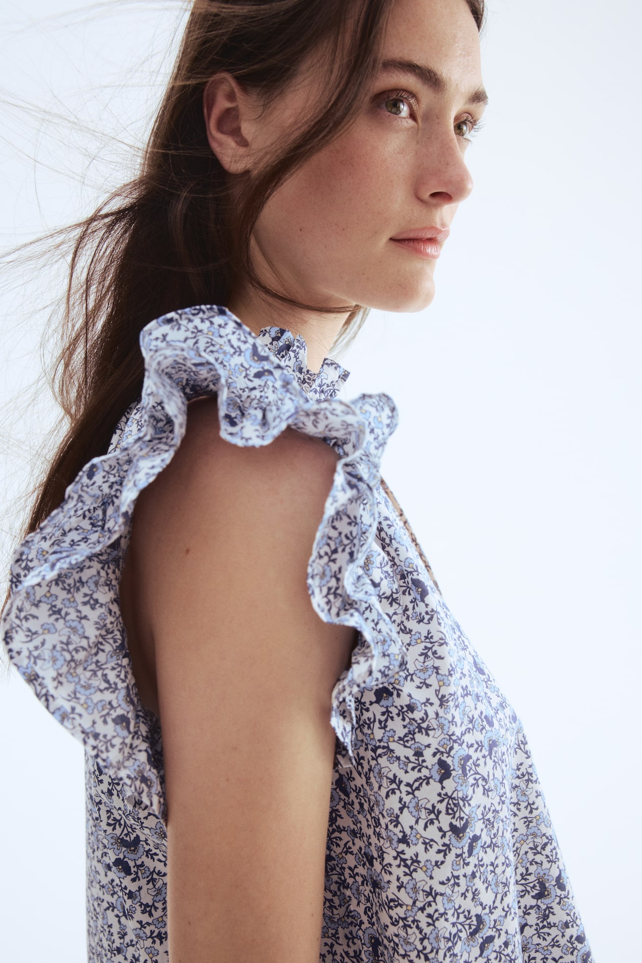 Ruffle-Trimmed Blouse - image 3
