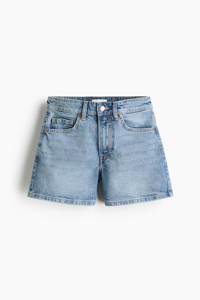 Denim Shorts - Light denim blue/Denim blue/Dark denim blue/Washed black - 1