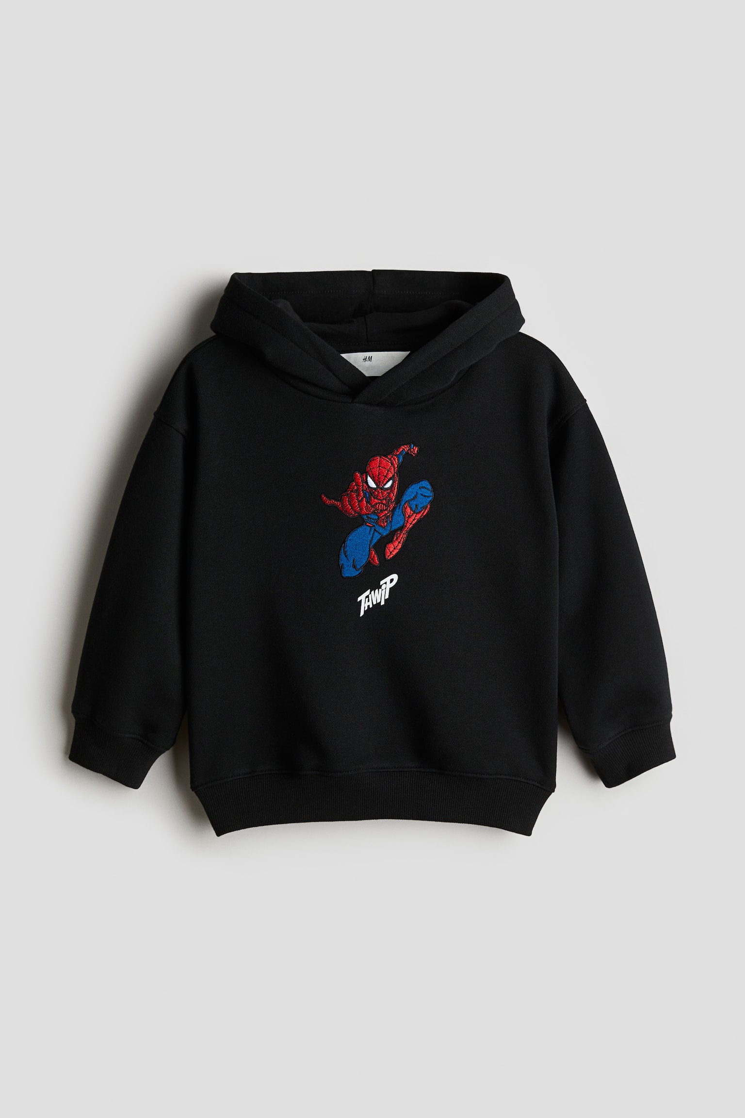 Printed hoodie - Black/Spider-Man/Blue/Hot Wheels/Dark blue/LEGO/Black/Pokémon/Beige/Mickey Mouse/Black/SmileyWorld®/White/Pokémon/Black/Jurassic World/Dark grey/The Avengers/Bright blue/Among Us - 1