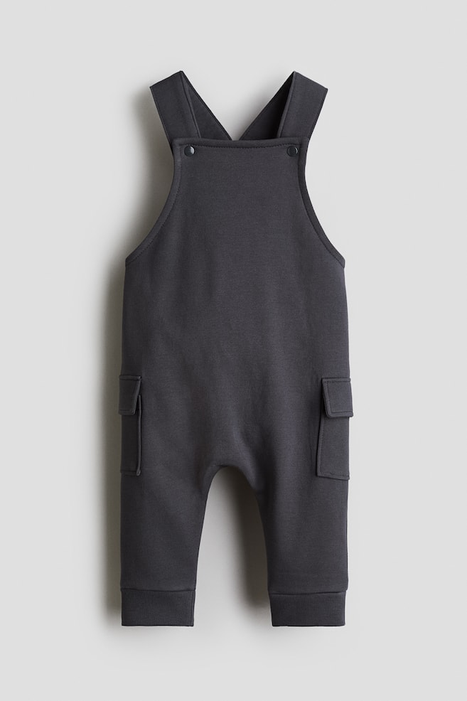 Sweatpant Overalls - Dark gray/Beige/Red/Beige/Light beige/Navy blue - 1