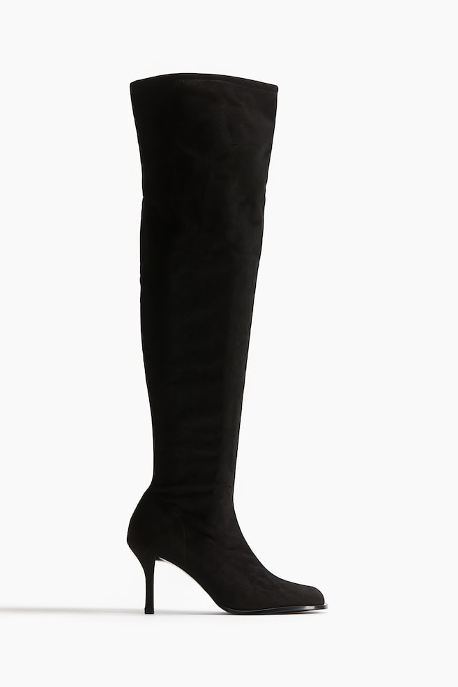 Cuissardes chaussettes - Noir - 1
