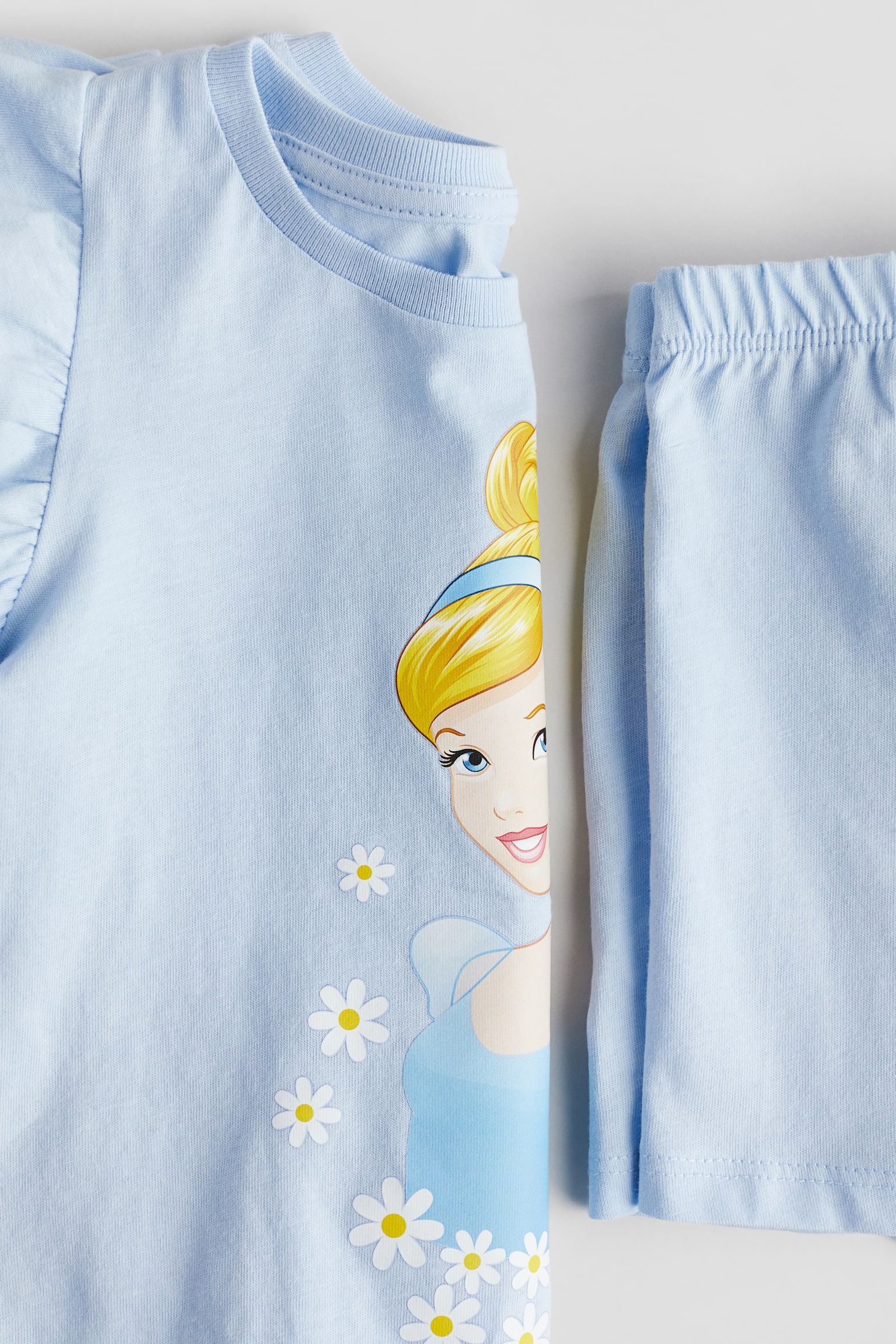 Printed pyjamas - Light blue/Cinderella/Light purple/Frozen/Light grey marl/Aristocats - 2