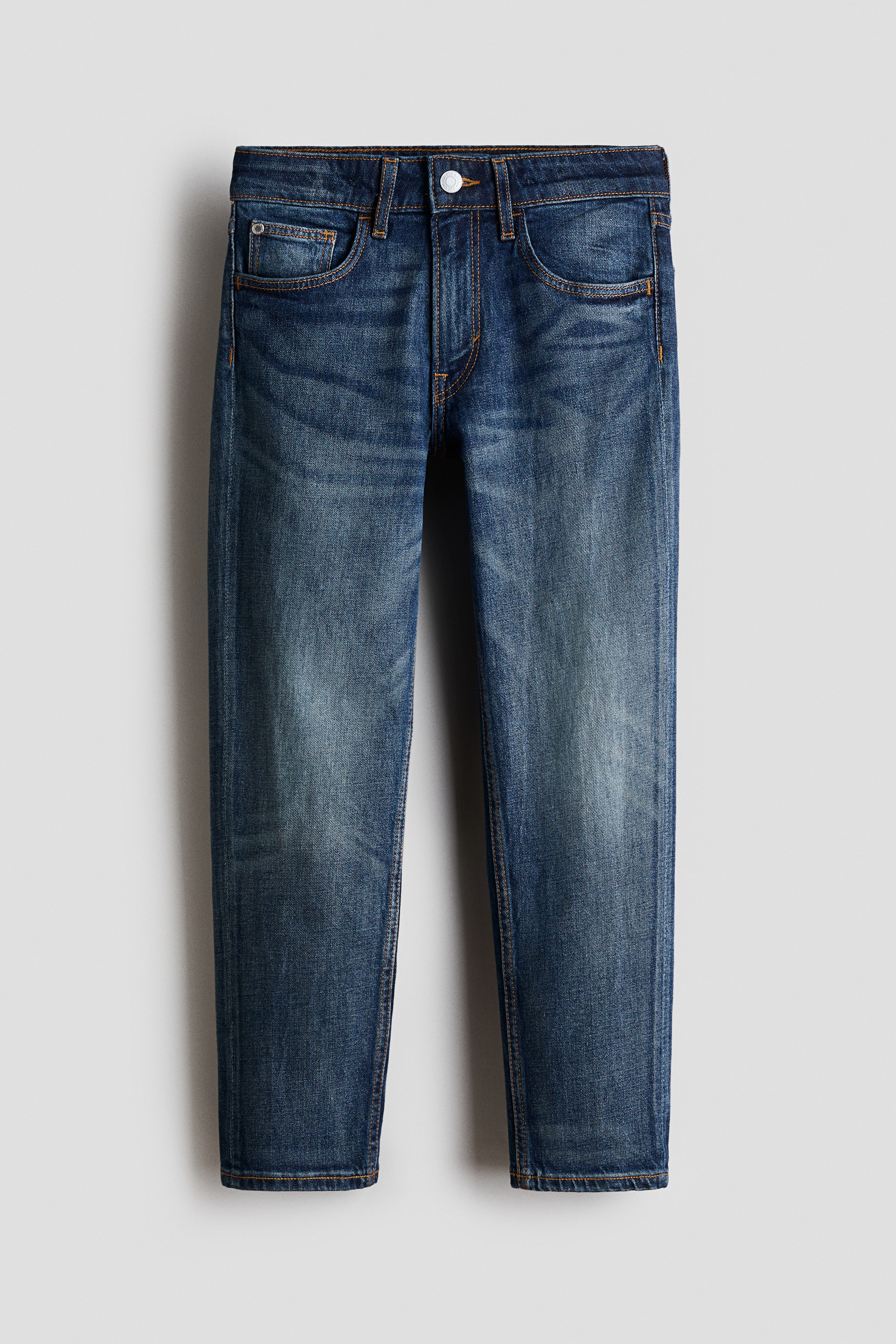 Relaxed Tapered Fit Jeans - Dark denim blue/Light denim grey/Washed black/Denim grey/Light denim blue/Dark grey