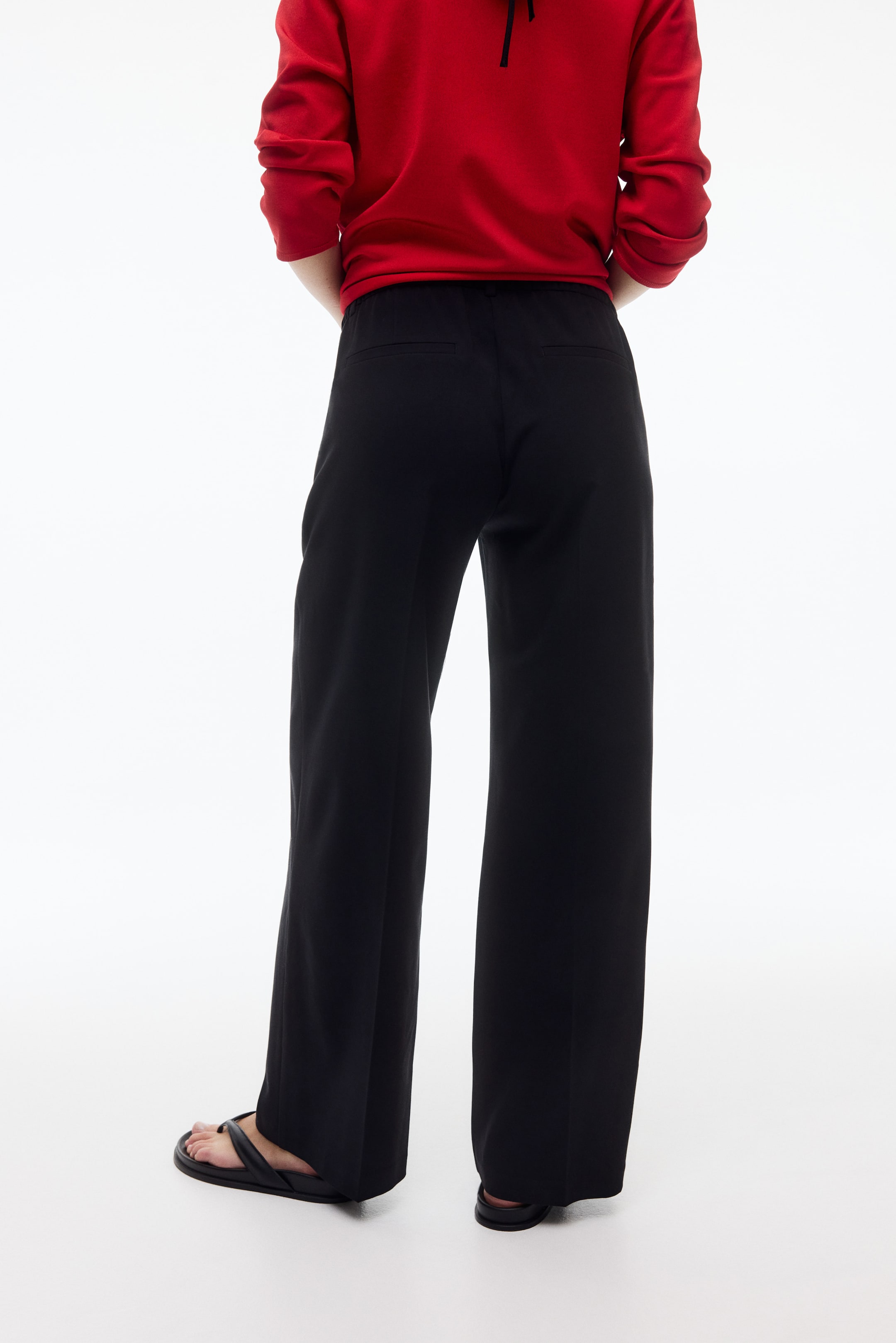 MAMA Wide-Leg Dress Pants