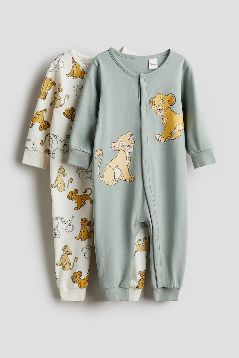 Ropa De Pijamas Recien Nacido H&m Conjunto De Piezas En Punto