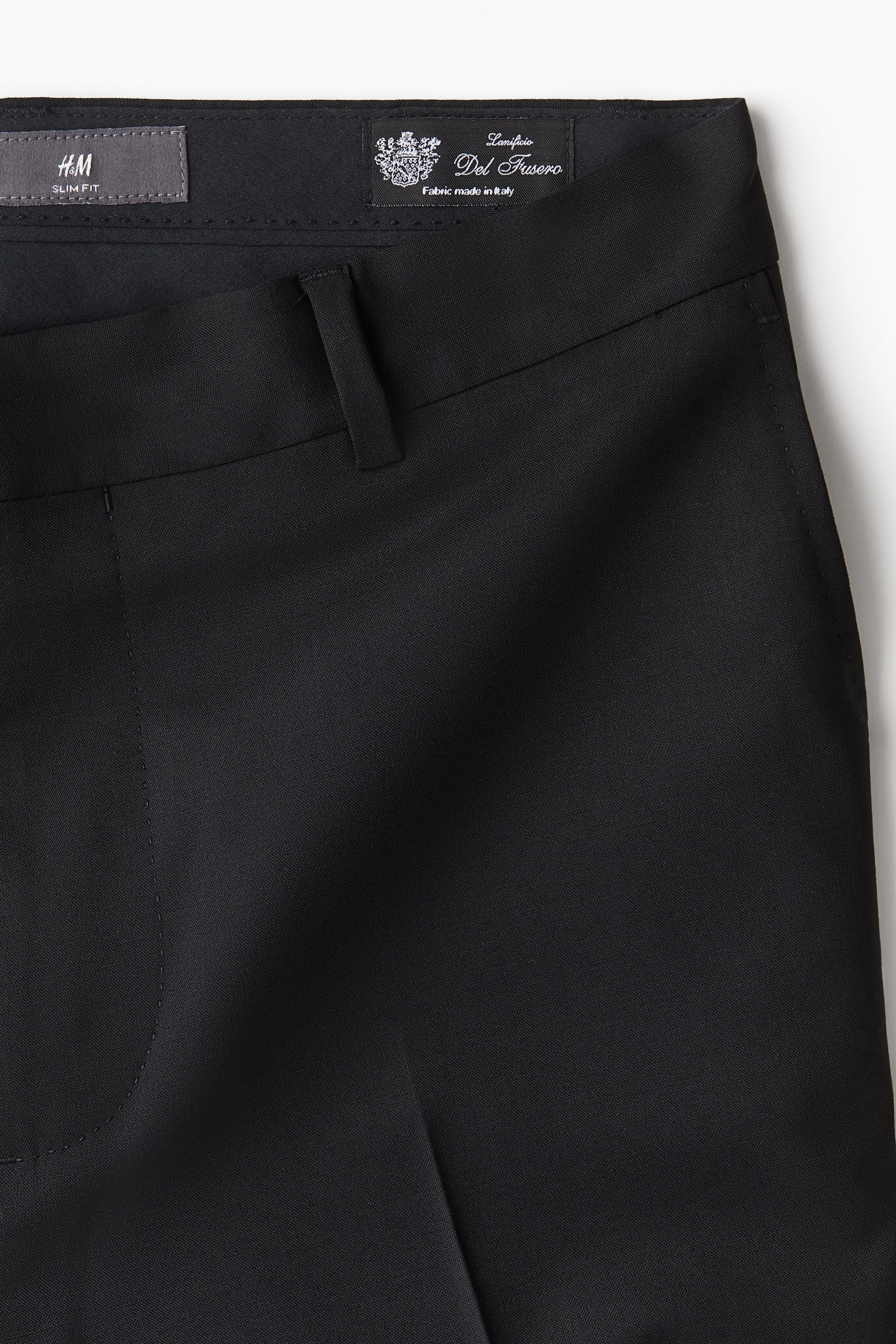 Slim Fit Suit trousers - Black - Men | H&M GB 8