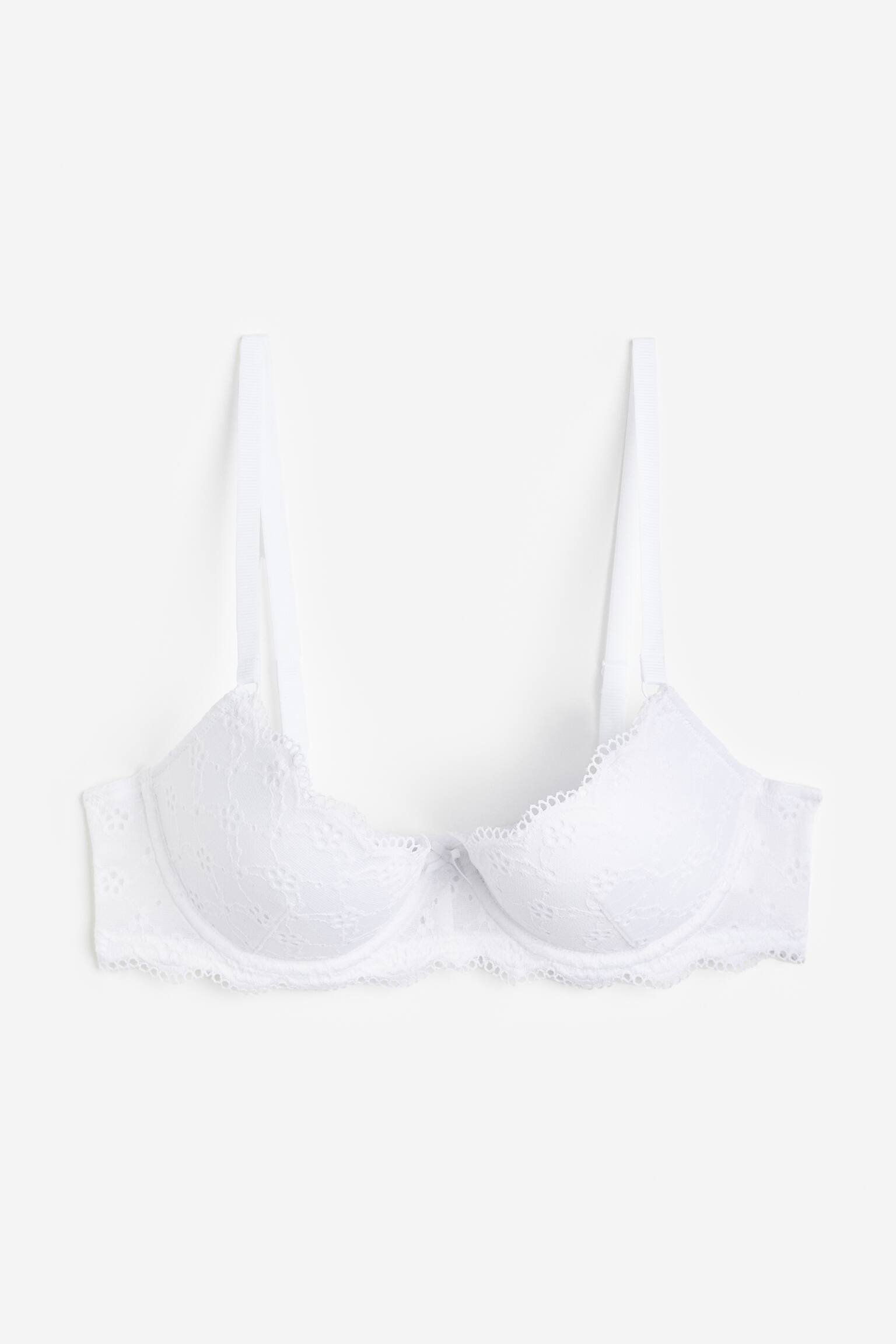 Áo lót ren nâng ngực - Màu trắng - 1