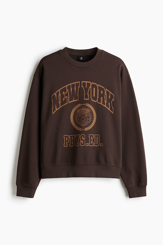 Мужские худи H&M Loose-Fit Sweatshirt