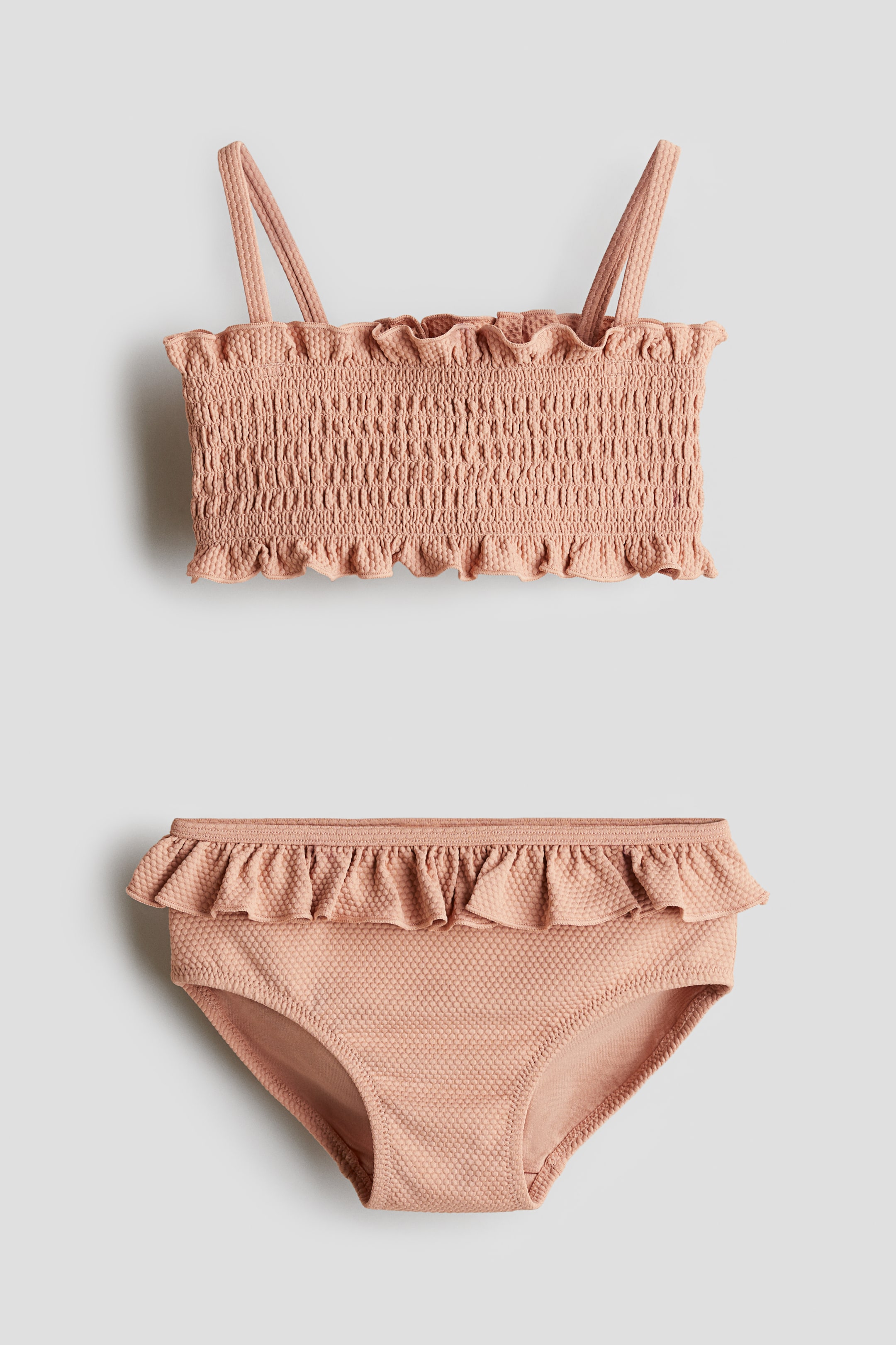 Ruffle-Trimmed Two-Piece Swimsuit