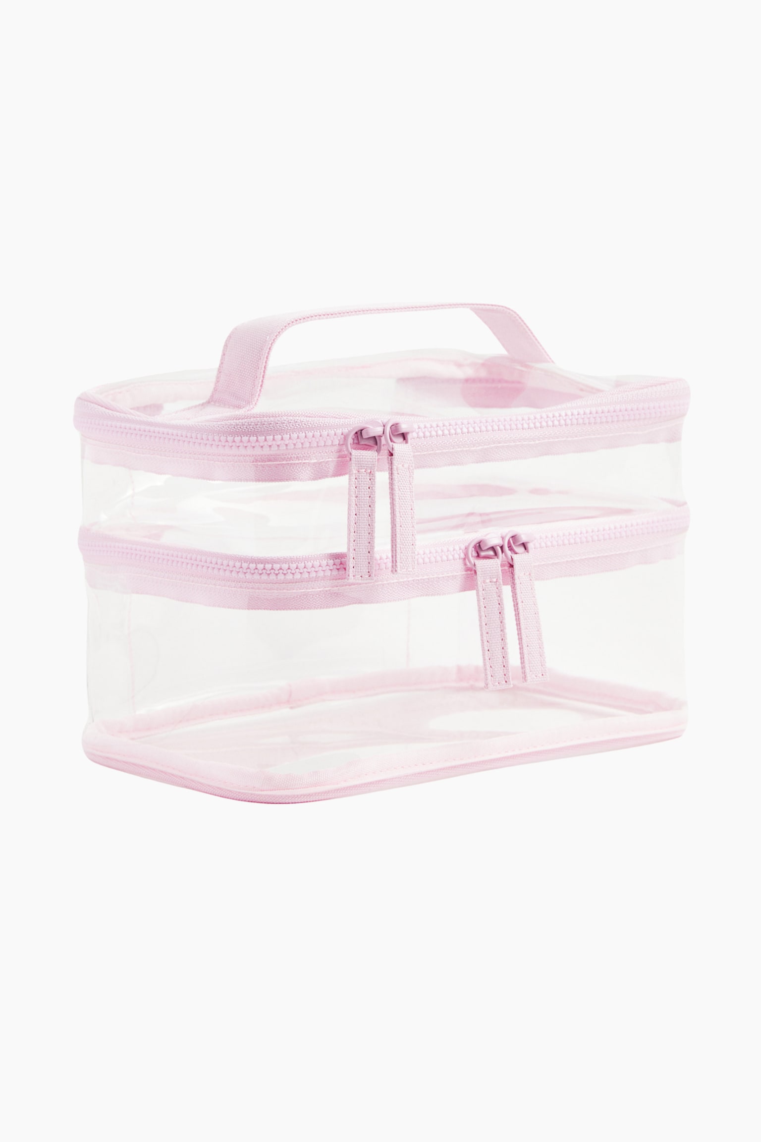 Wash bag - Transparent/Pink/Transparent/Black - 1