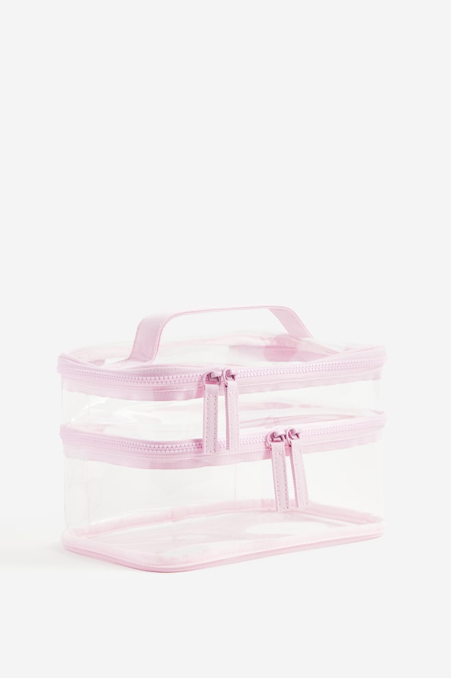 Wash bag - Transparent/Pink/Transparent/Transparent/Powder pink/Transparent/Black/dc - 2