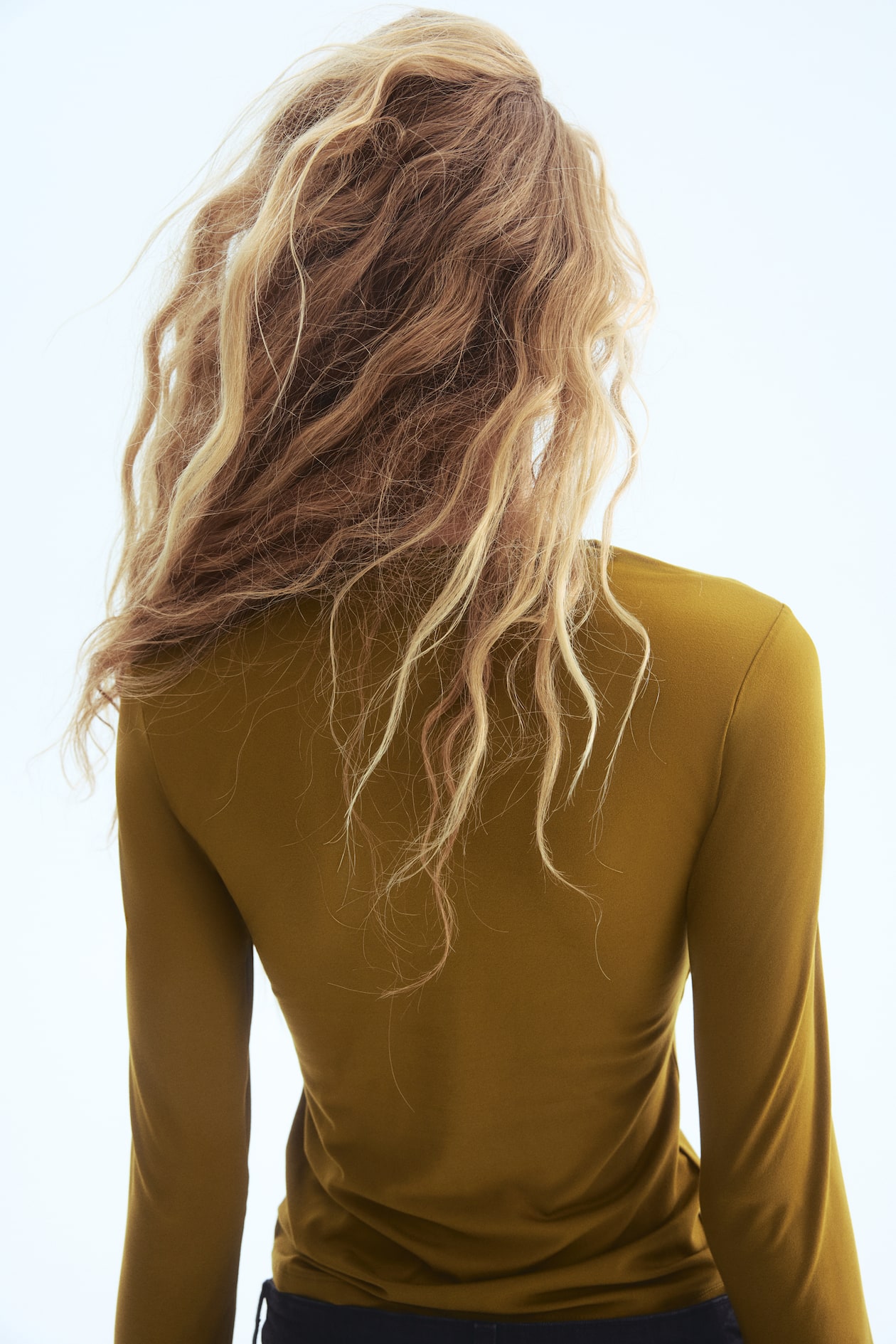 Long-sleeved Jersey Top - image 3