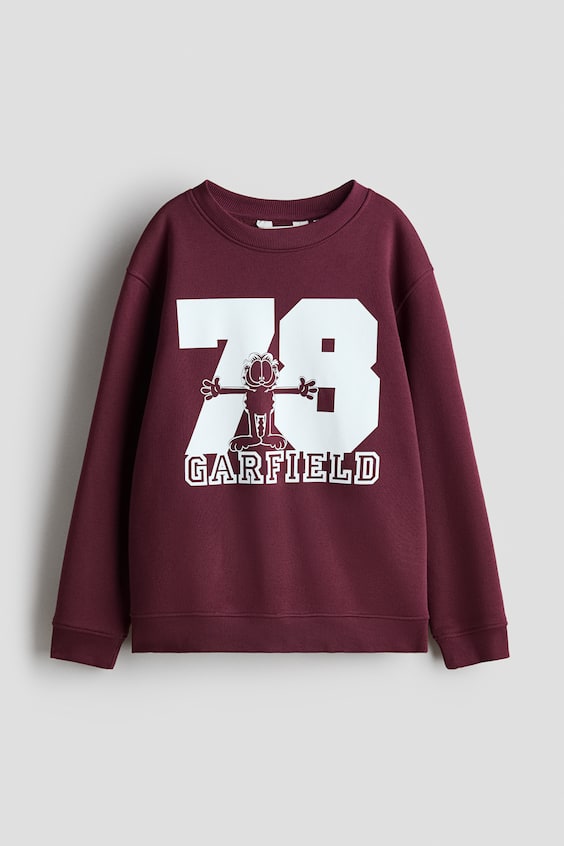 Детские худи H&M Printed Sweatshirt