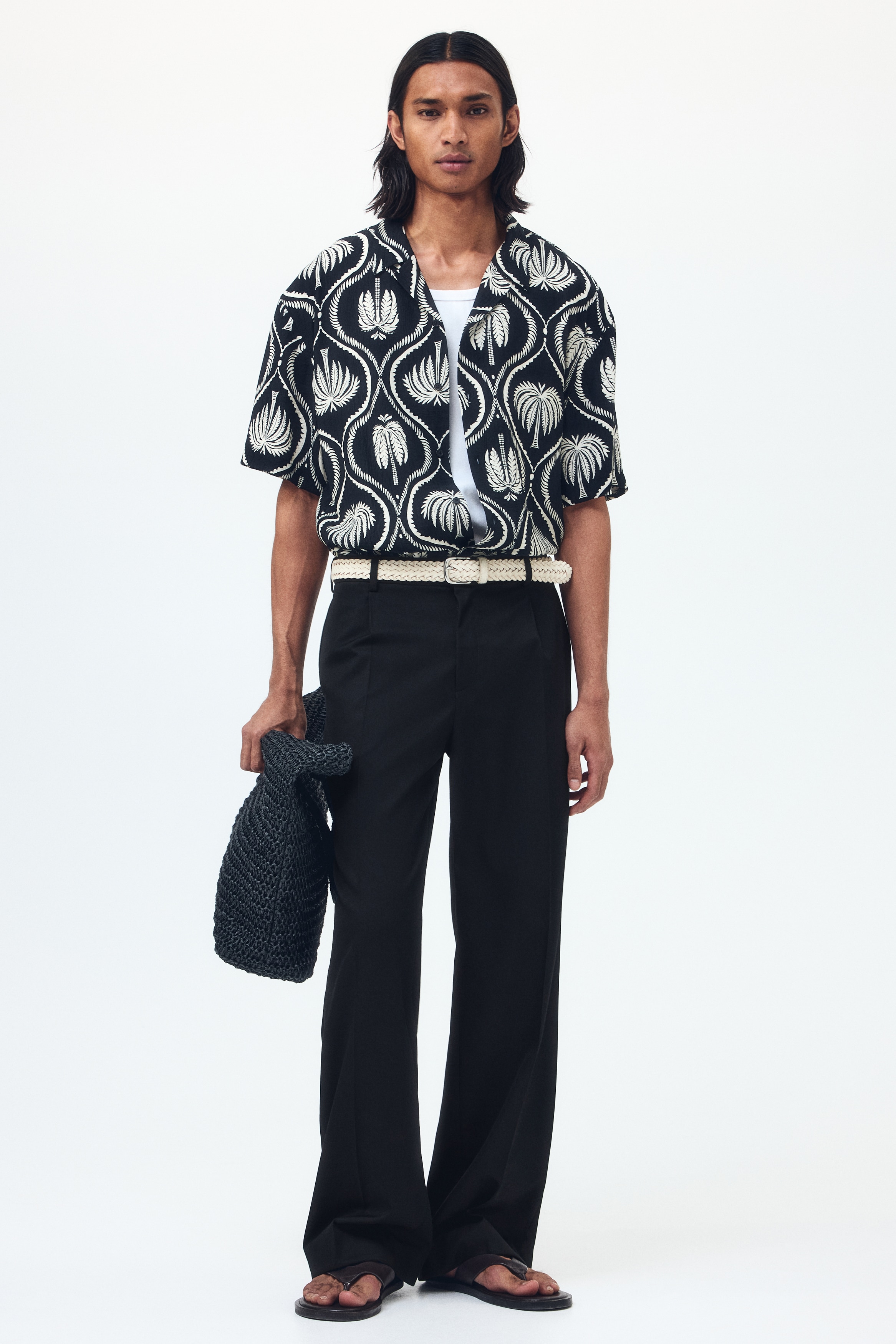 Loose-Fit Tailored Pants from H&M - $49.99