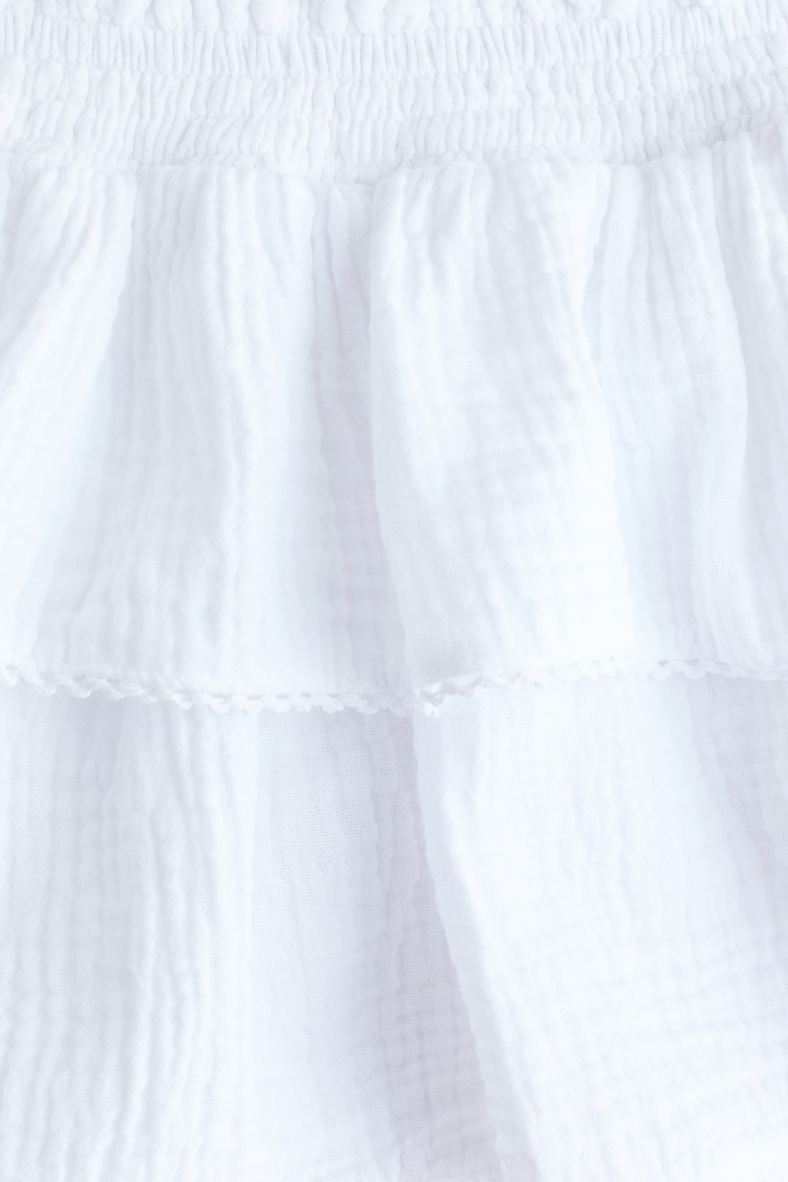 Tiered Muslin Skirt - 2