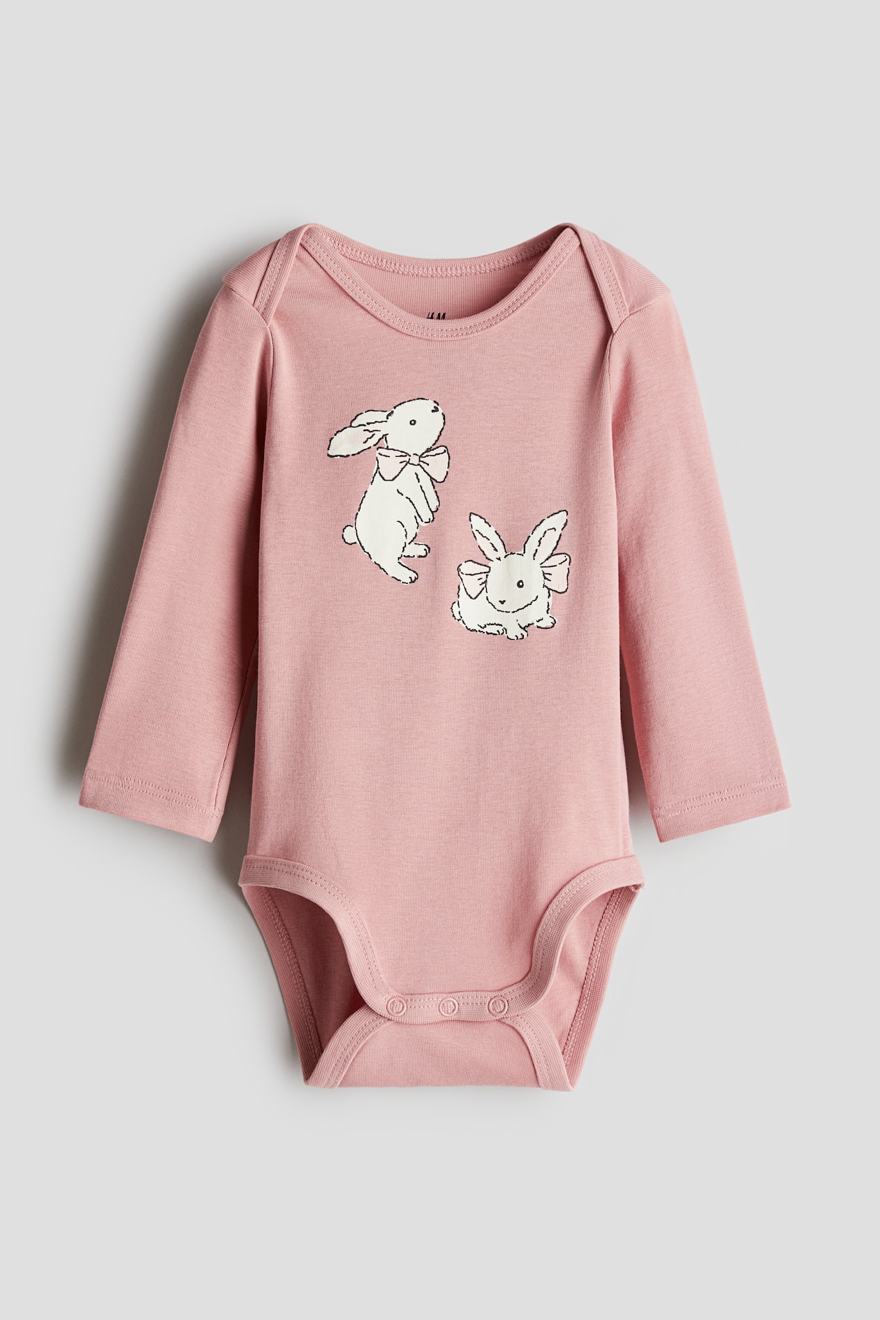 Body mit Kreuzverschluss - Rosa/Kaninchen - Kids | H&M DE