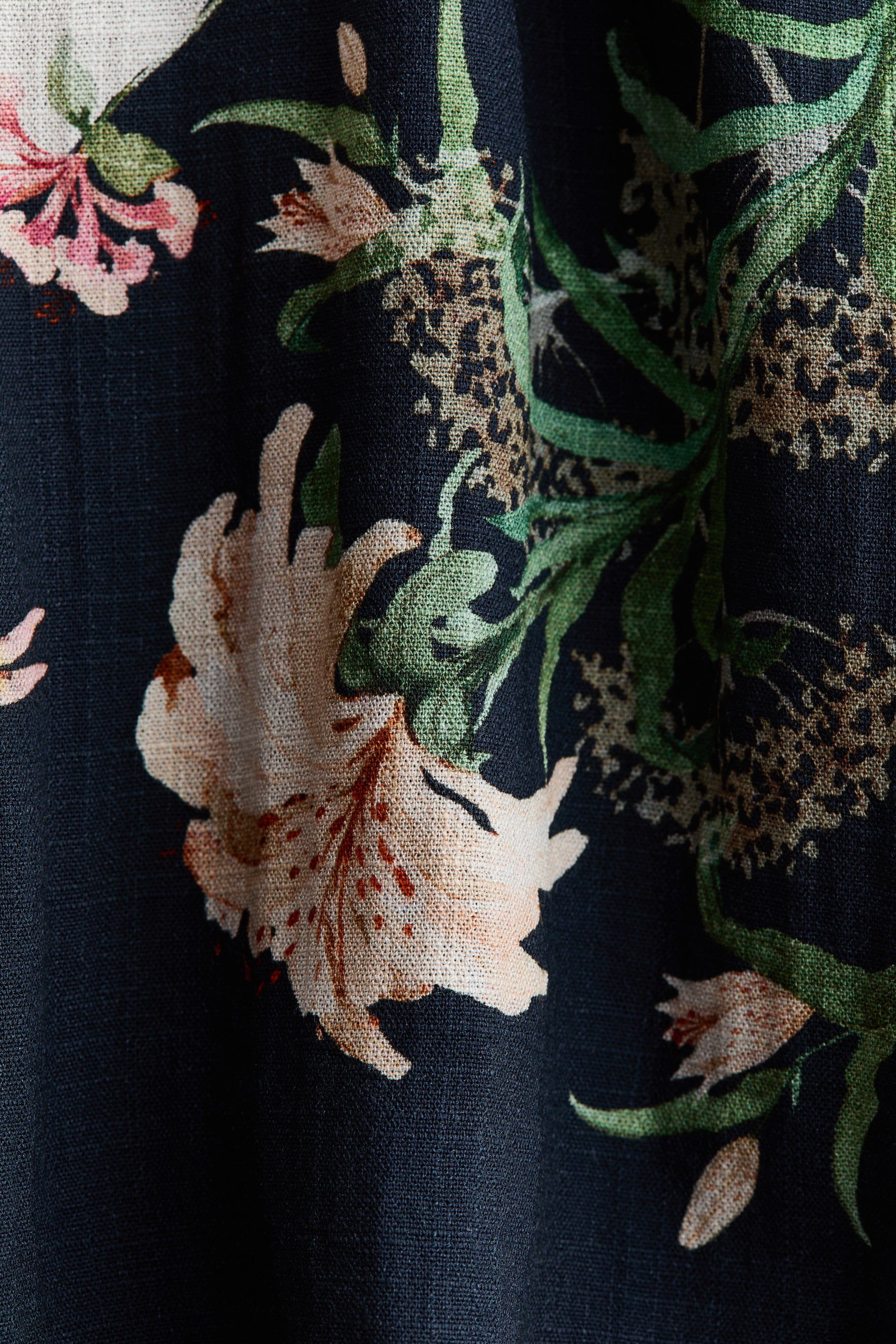 Tie-Detail Cutout Dress