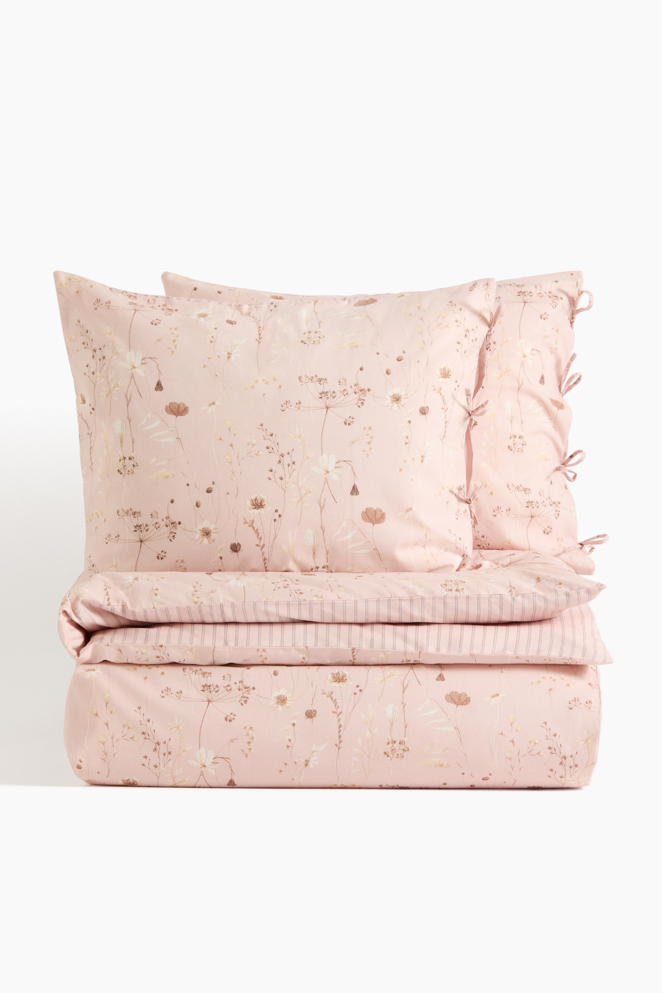 Floral-Print King/Queen Duvet Cover Set