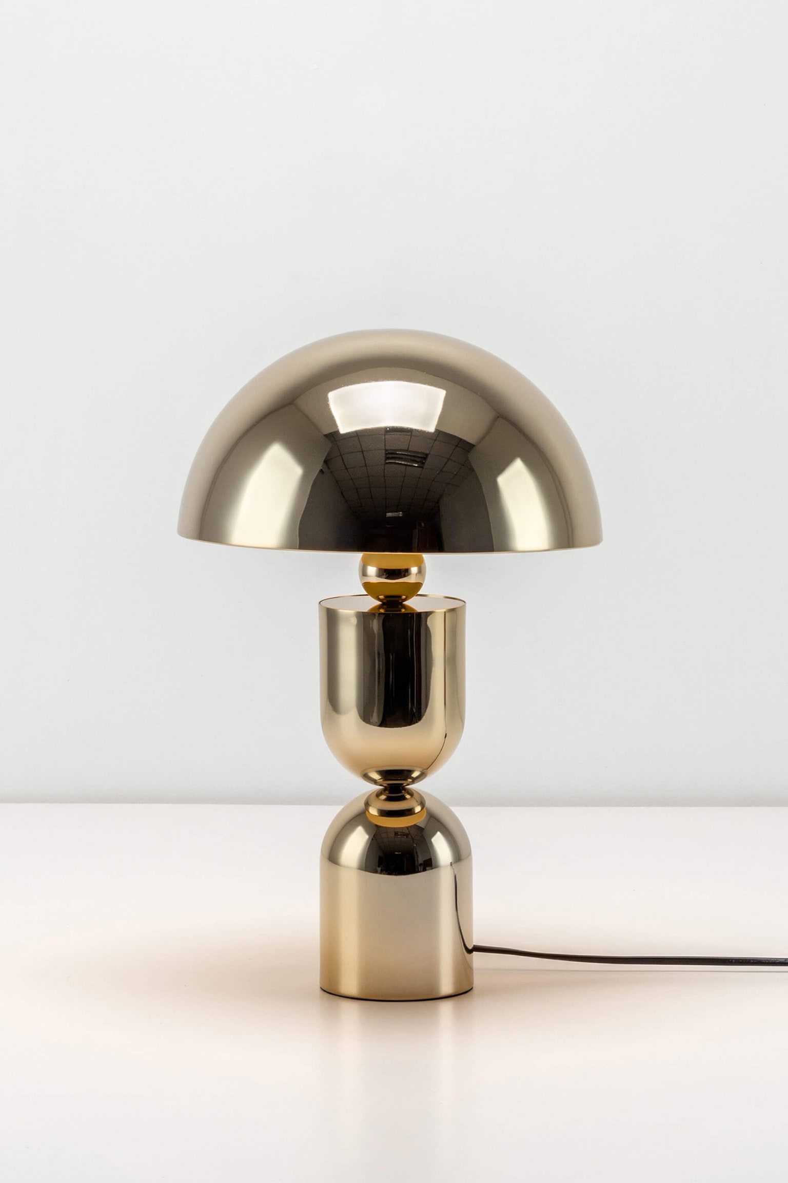 Mushroom Table Lamp - Brass - 1