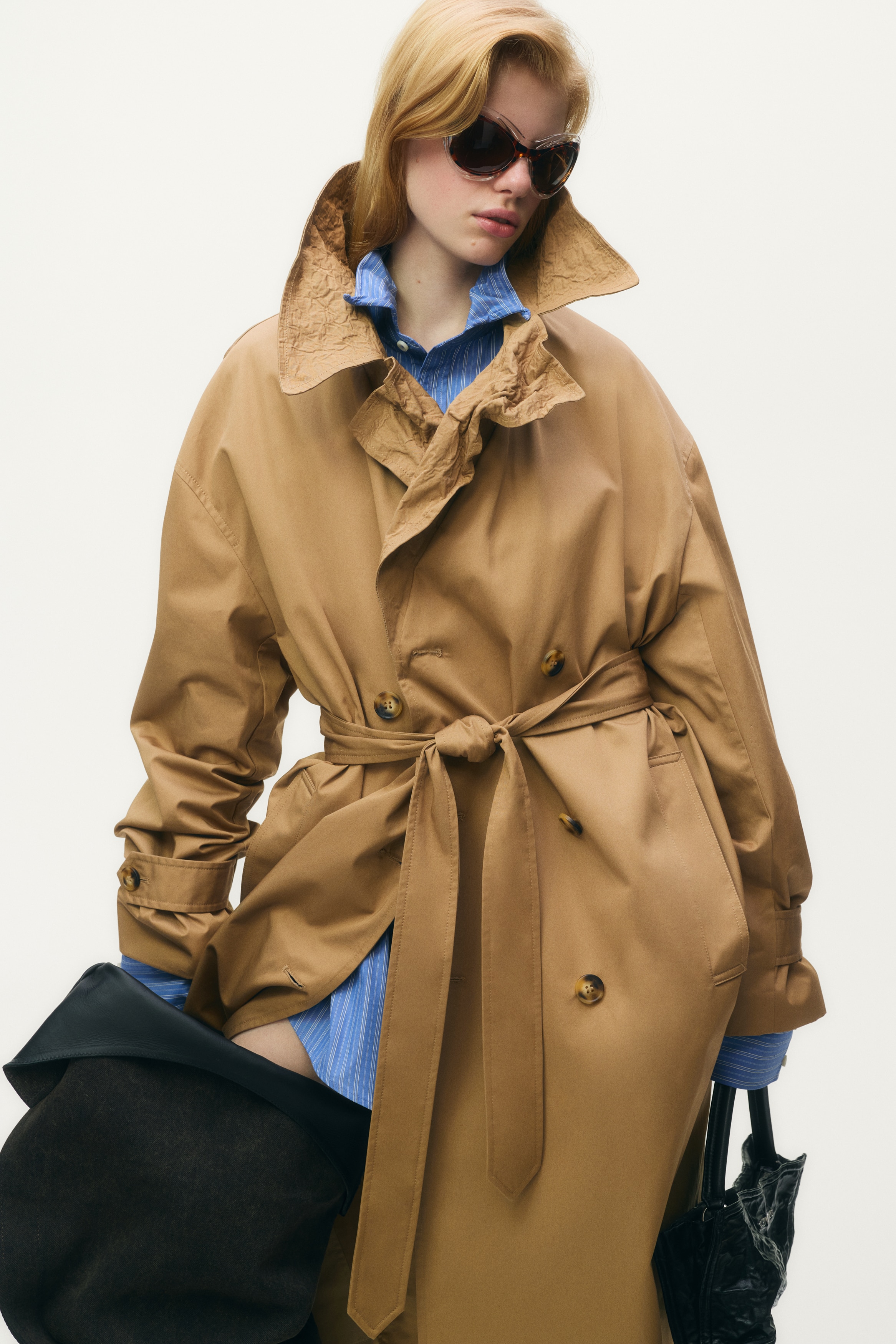 Women's Beige Trench Coat | H&M CA