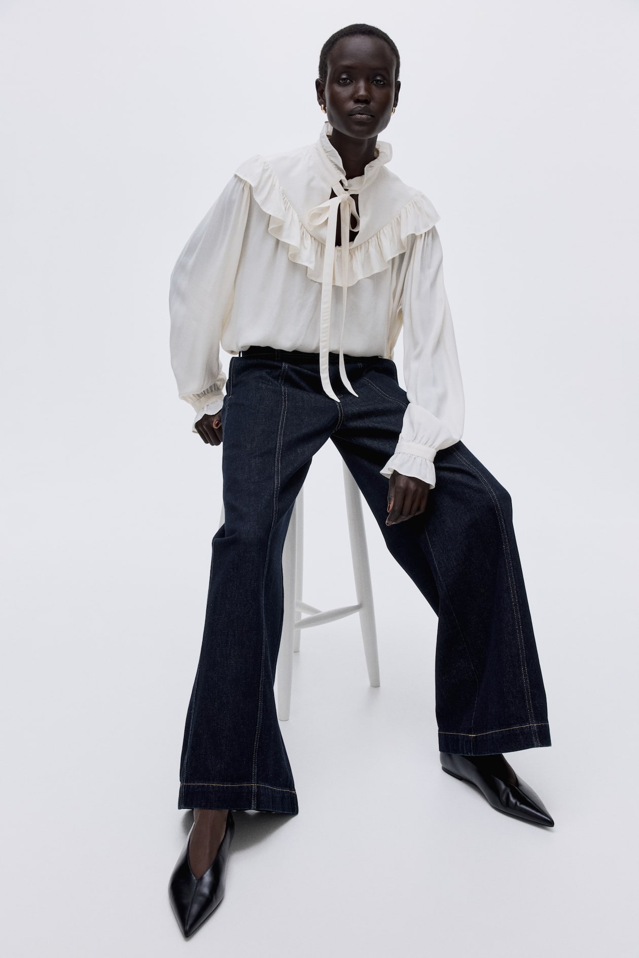 Wide High Jeans - image 3