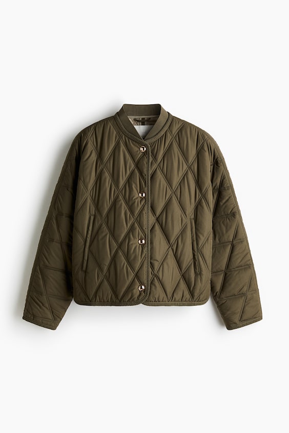 Женские куртки H&M Quilted Jacket