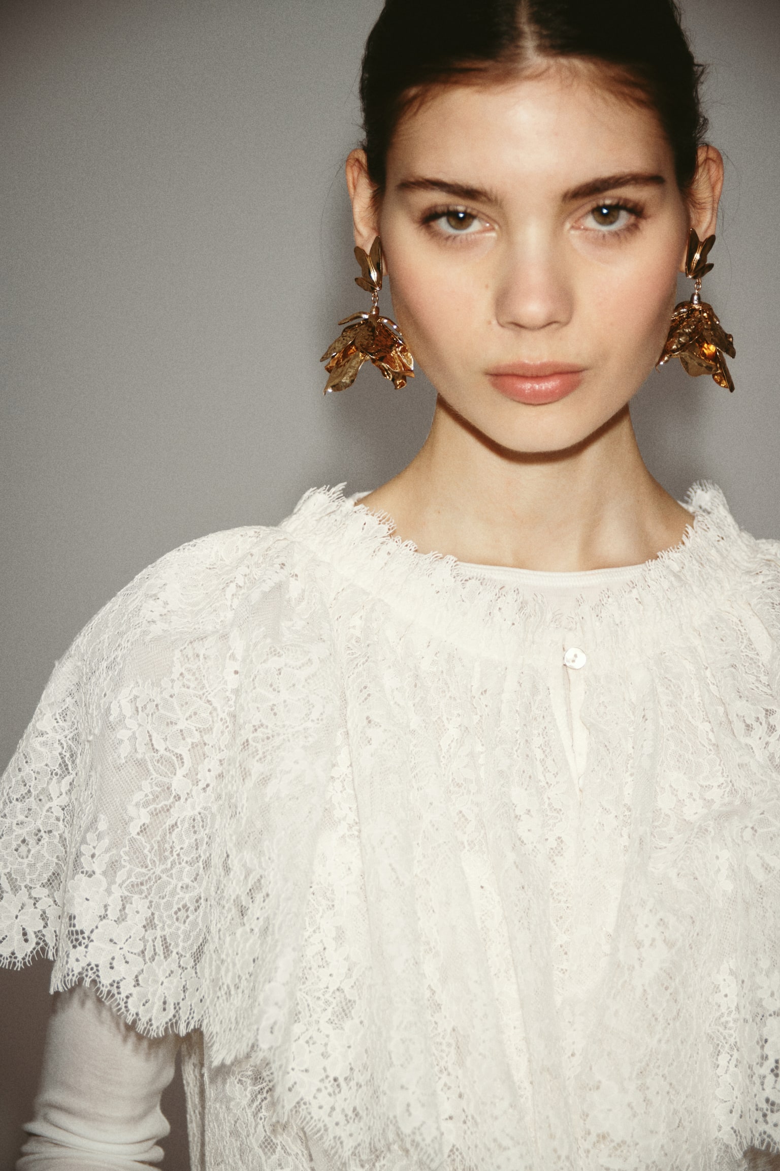 Lace top - White - 5