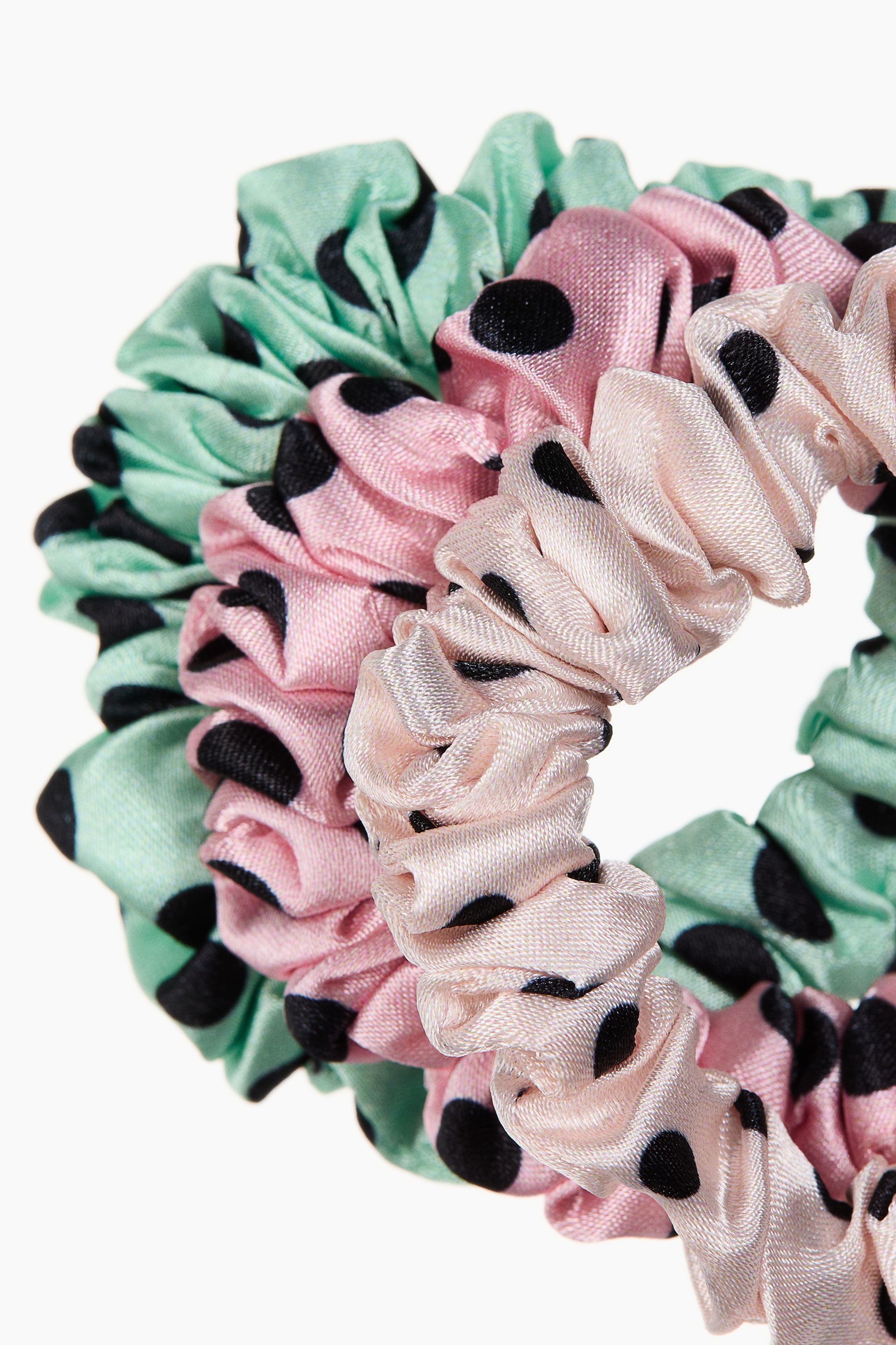 3-Pack Patterned Scrunchies