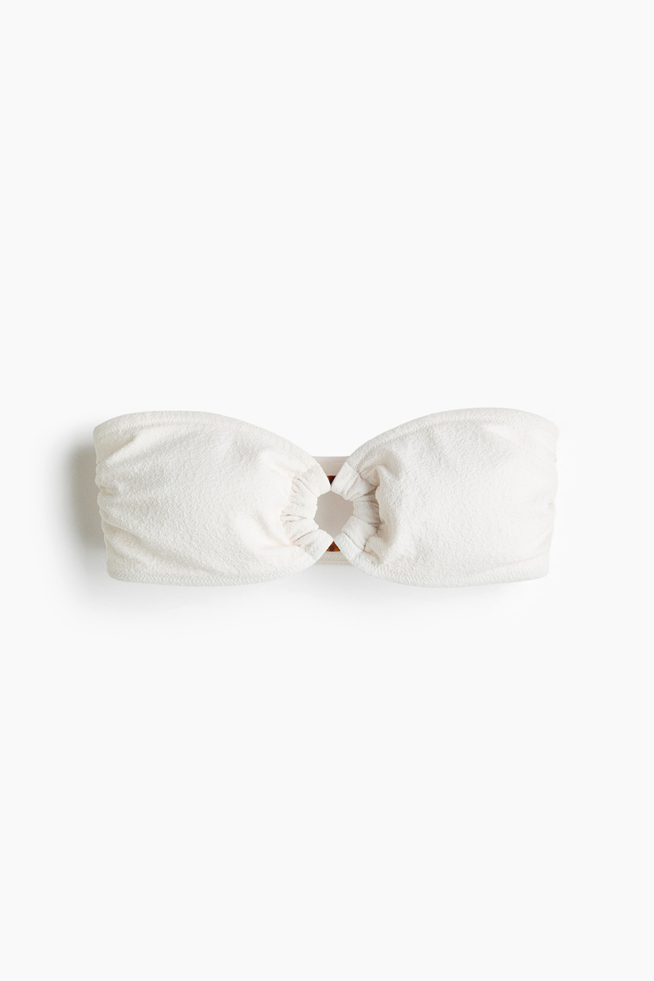 Haut de maillot bandeau coussiné
