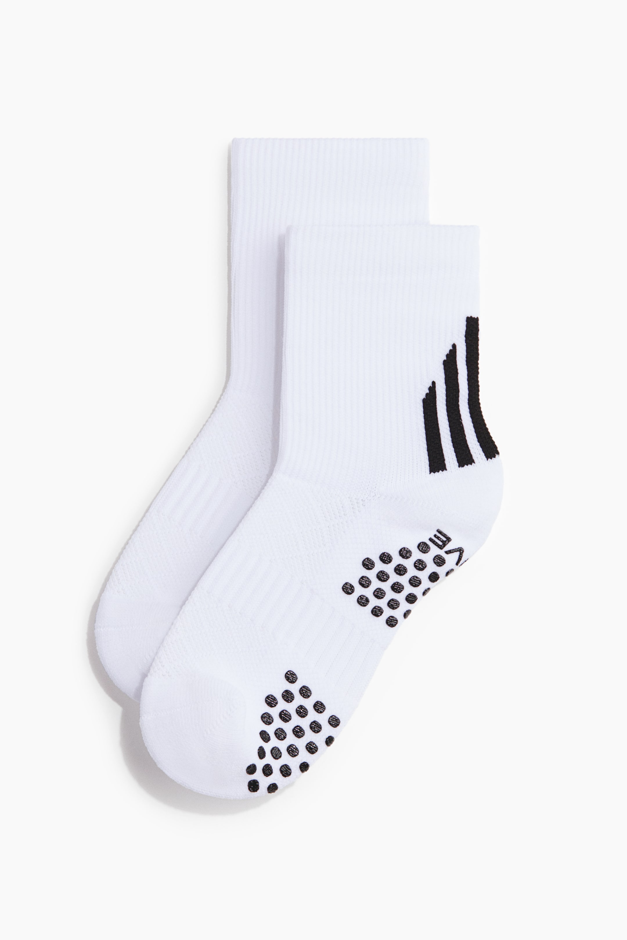 2-Pack Soccer Socks with Grip Soles