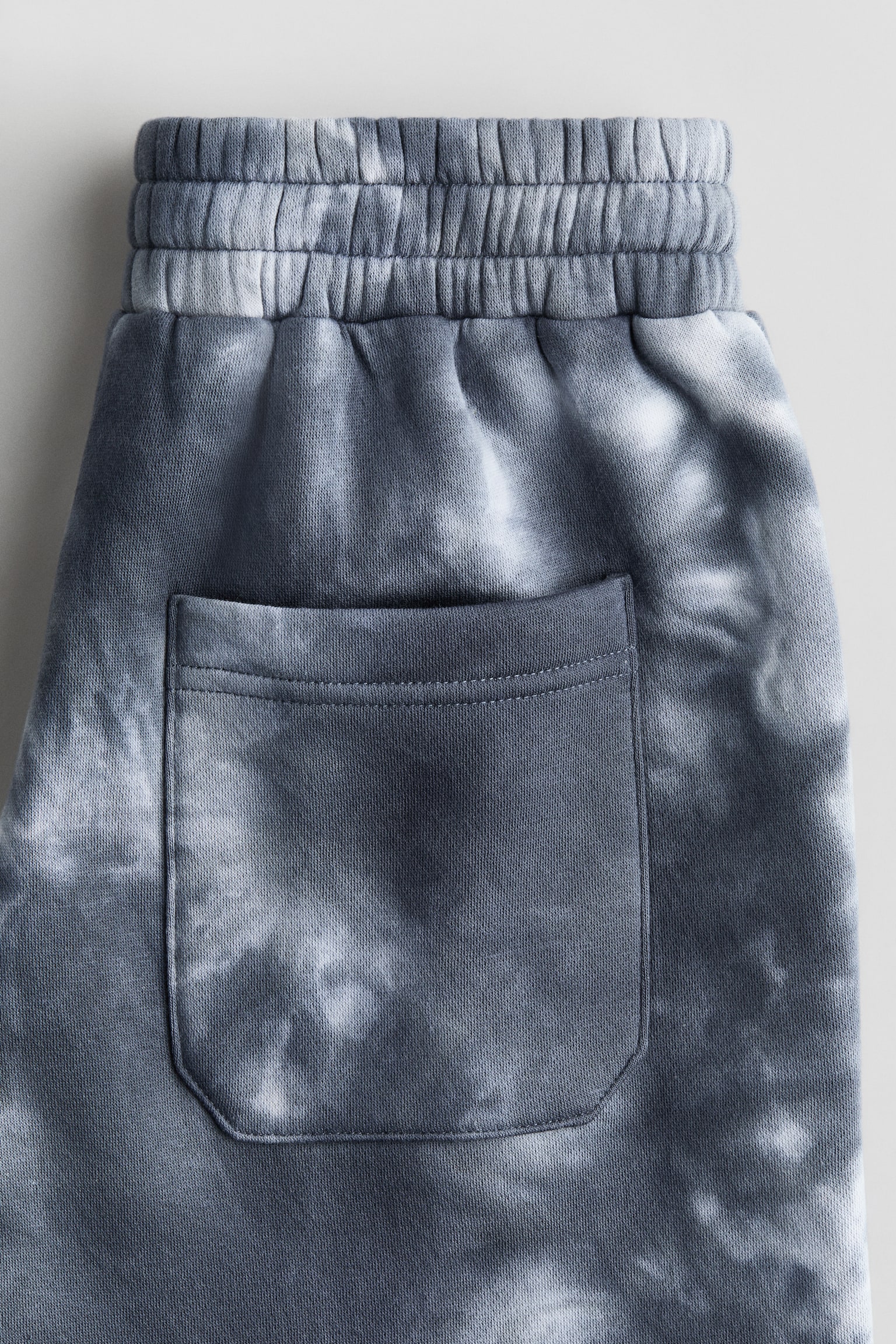 Short en molleton imprimé - Gris foncé/batik/Bleu/batik - 2