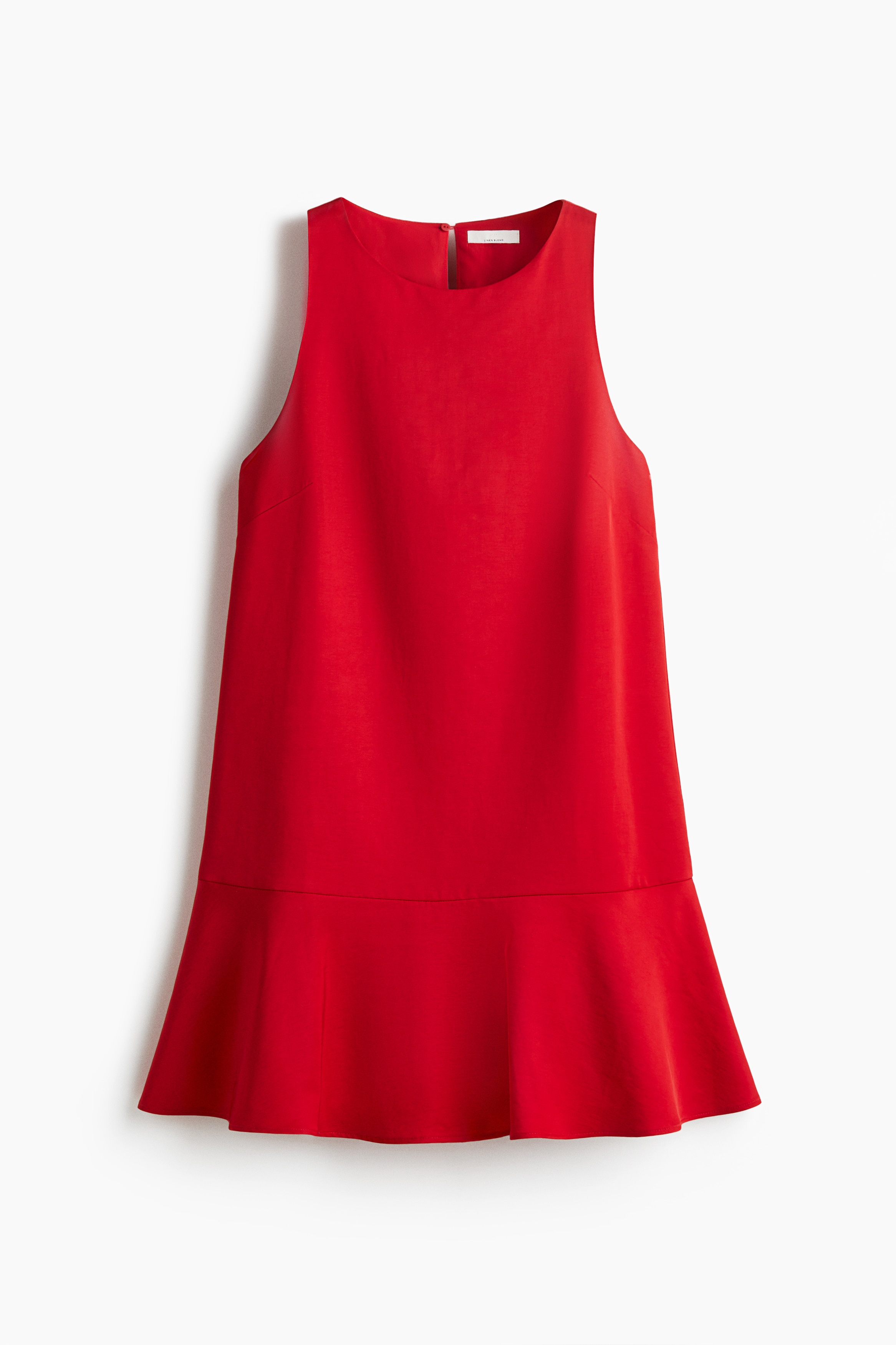 Abito svasato - Rosso acceso/Nero/Beige chiaro/zebrato/Verde scuro