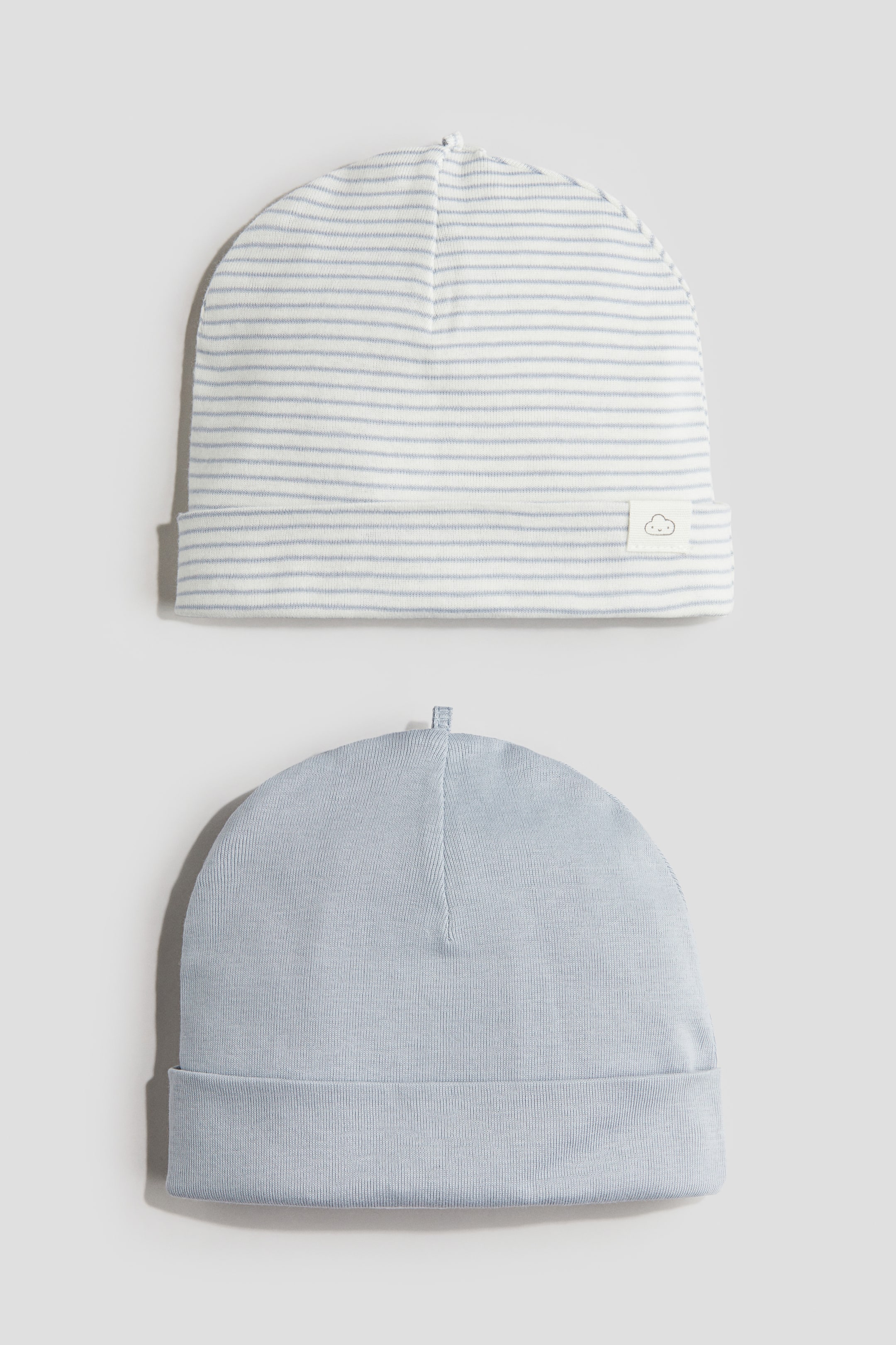 2-pack Cotton Beanies