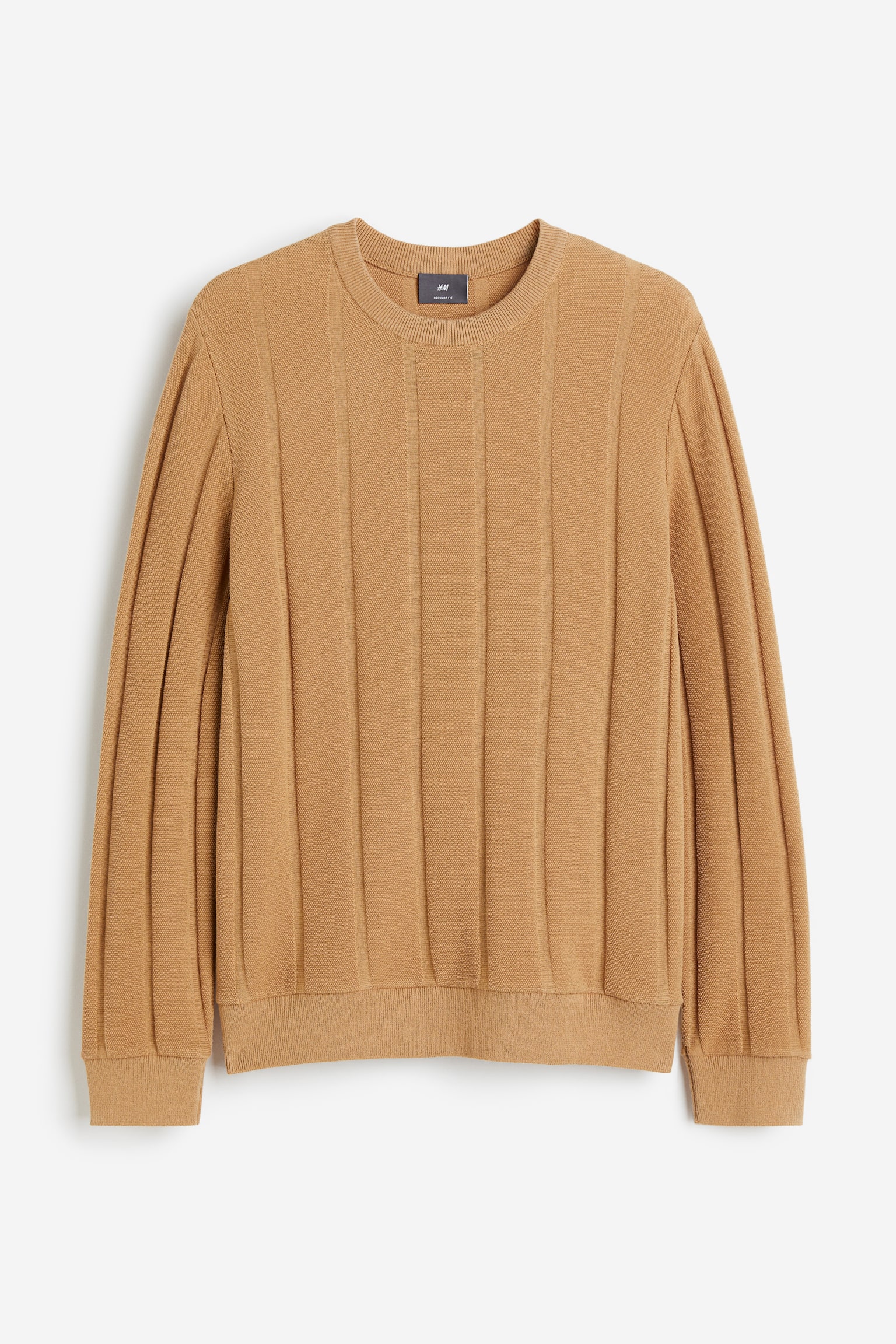 Slim Fit Jumper - Dark beige/Navy blue - 2