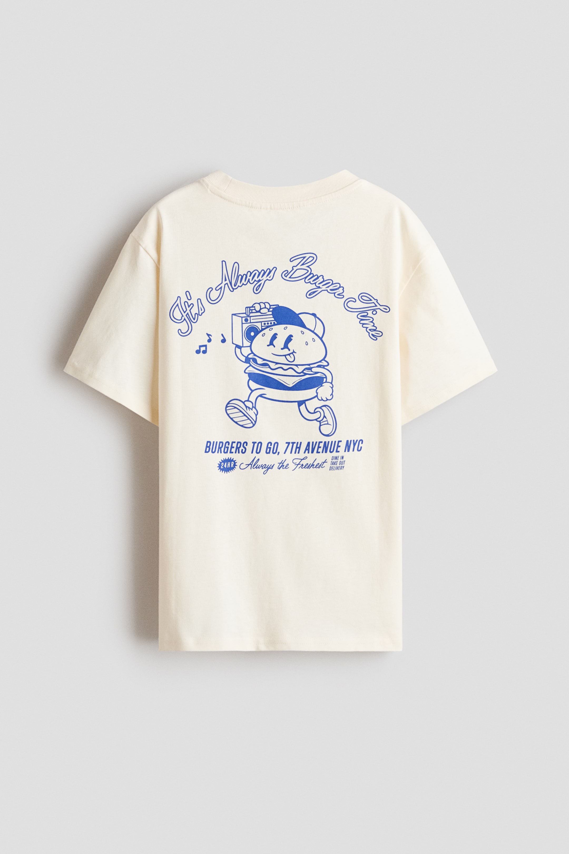 Детские футболки H&M Printed Cotton T-Shirt — фото 2