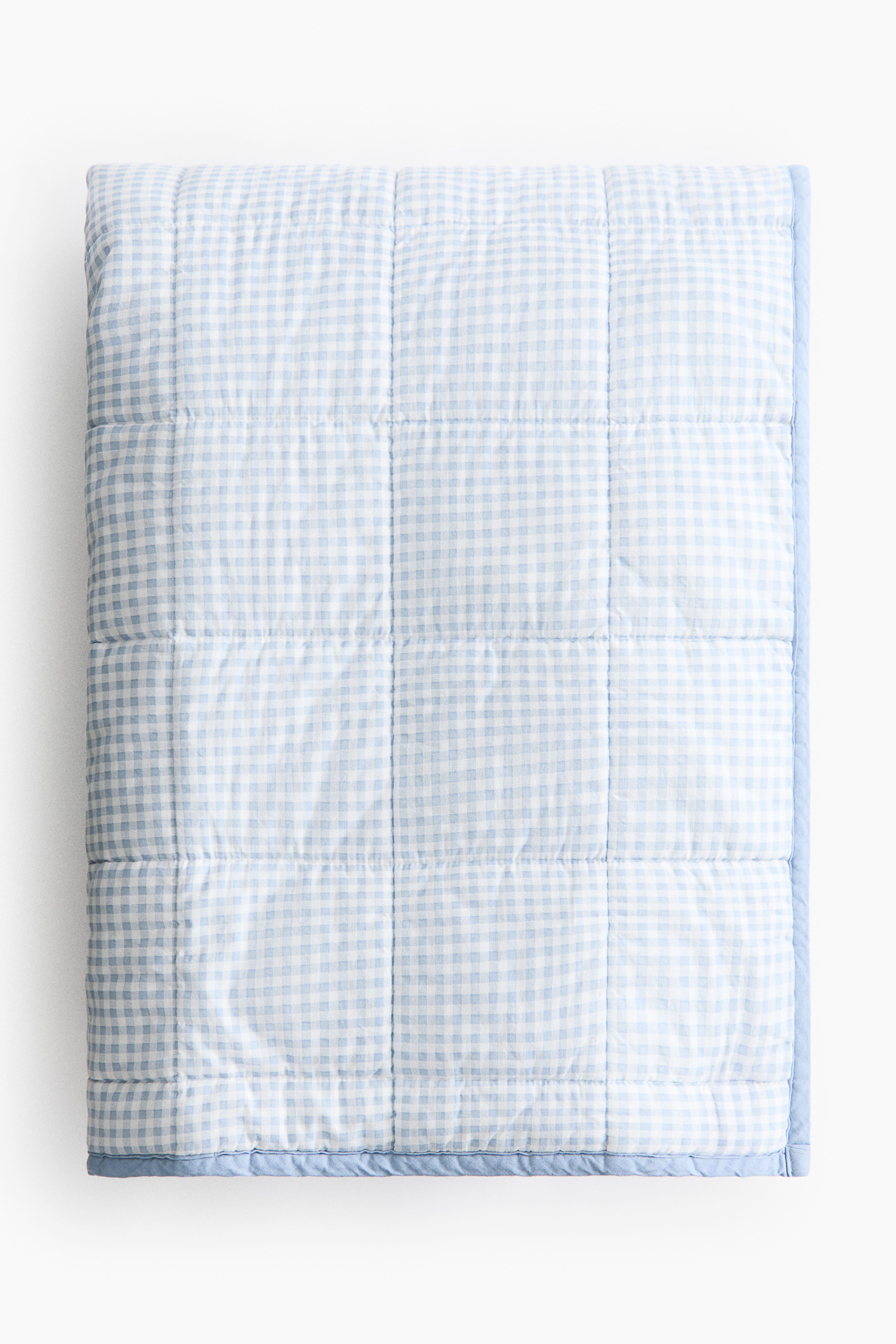 Jeté de lit en coton à motif