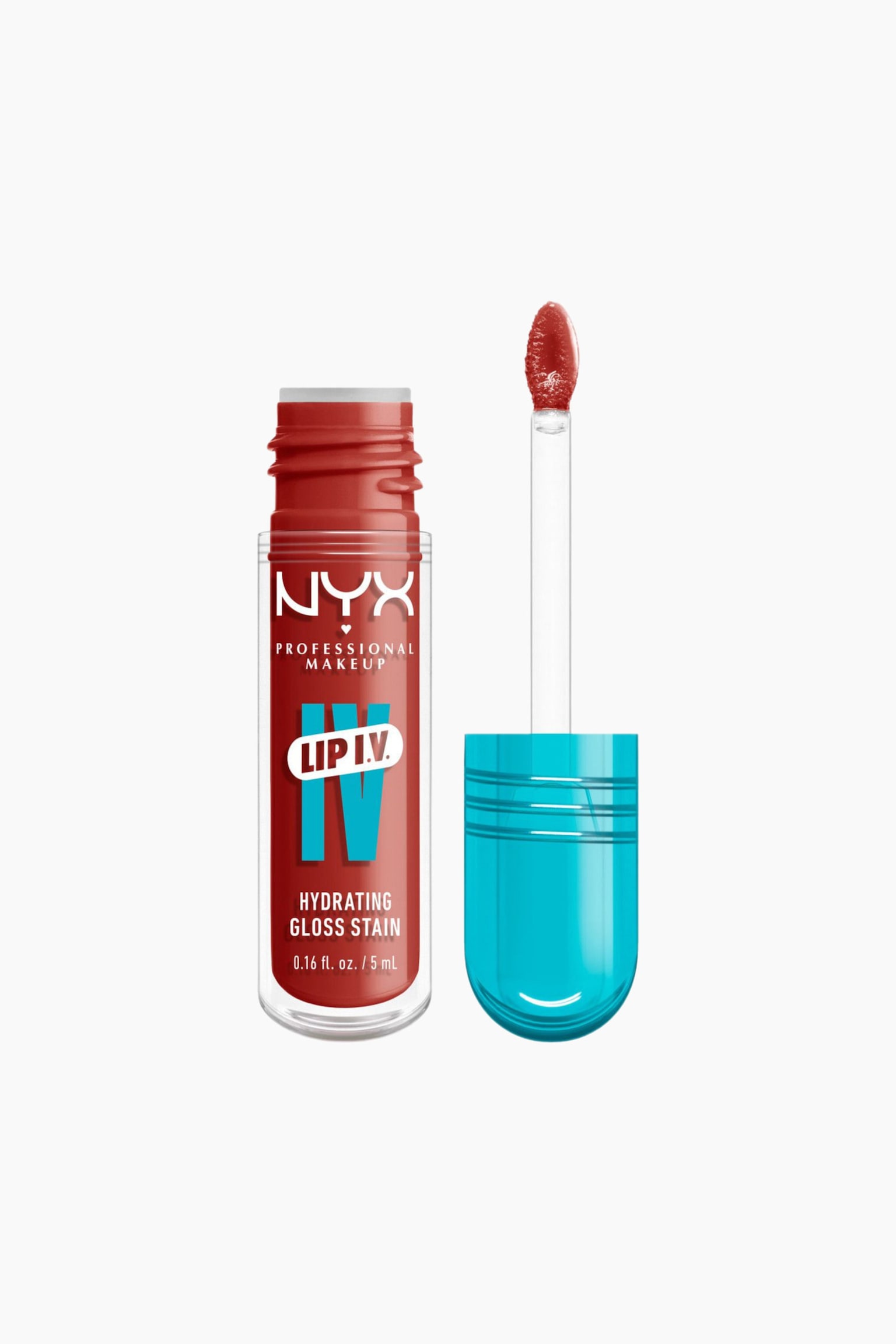 Lip I.V. Hydrating Gloss Stain - Burst That Tang!/Redy-y.set. Wet!/Mocha Me Wet/Mauve N Moist!/Water 'bout Wine?/Espresso Soak/Hydra-honey/Caramel Drip/Berry Thirsty/Cocoa Quench!/Splash N Spice/Cranberry Splash/Blush Rush/Grape Crushin'/Girl Nyxdoor/Bubblegm Burst - 3