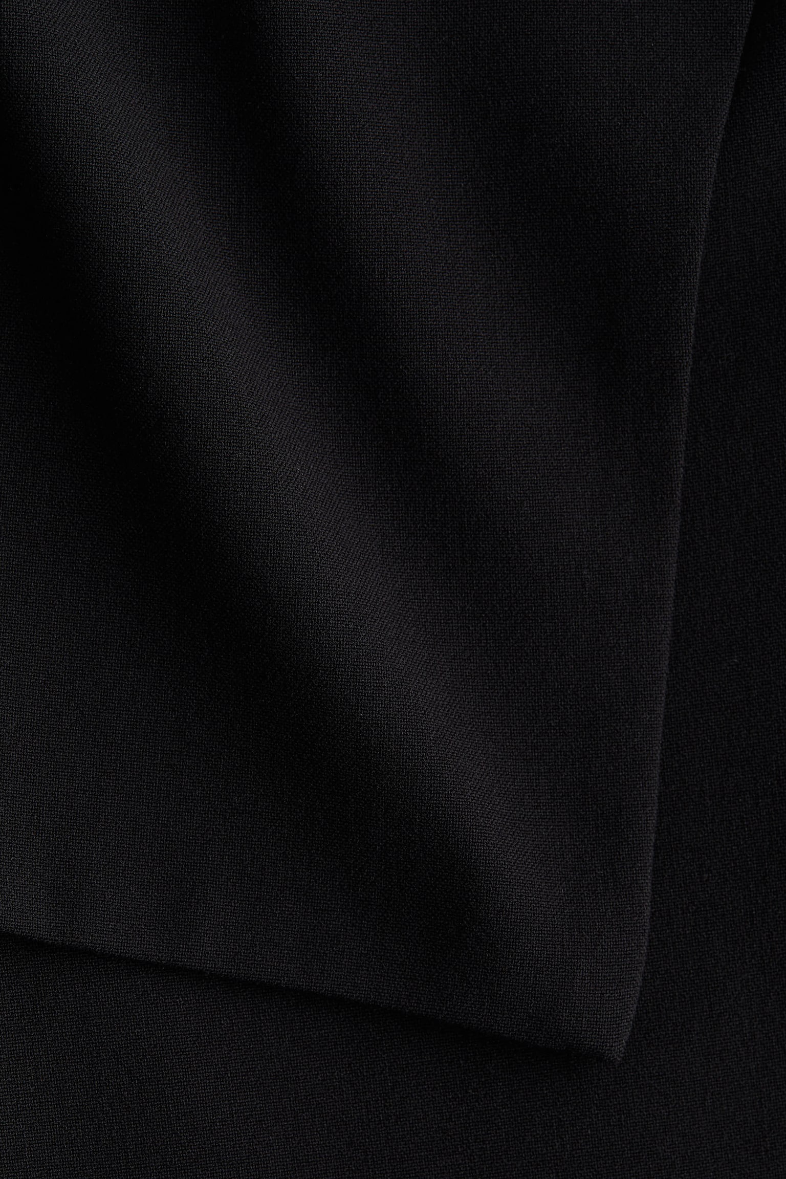 Skirt-layered trousers - 블랙/다크 그레이 - 4