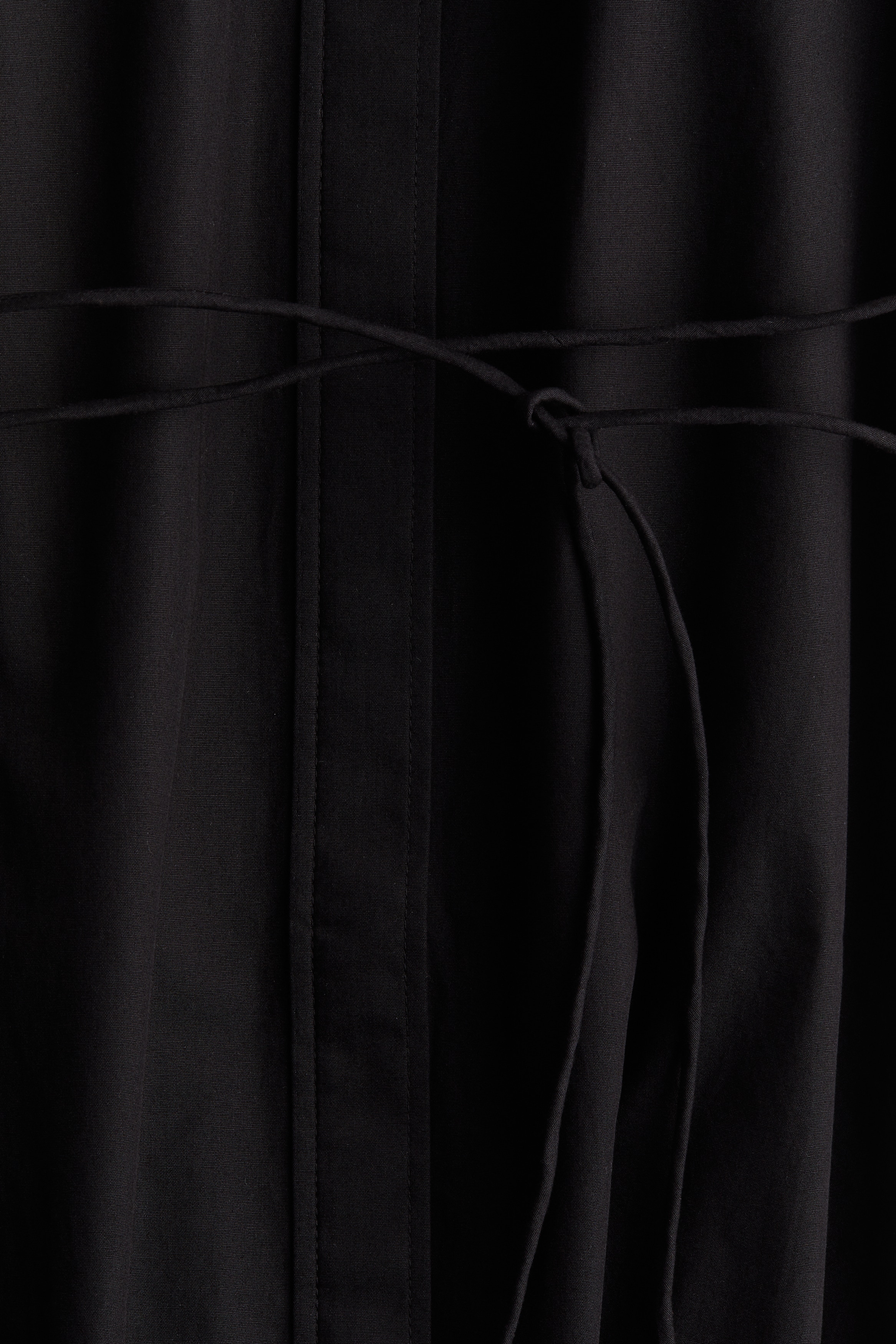 Broderie anglaise-sleeved dress