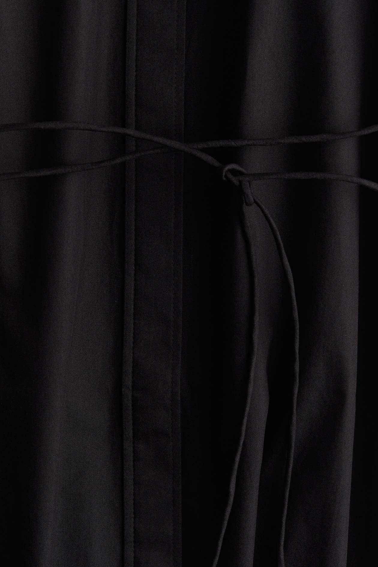 Dress with Eyelet-Embroidered Sleeves - image 2