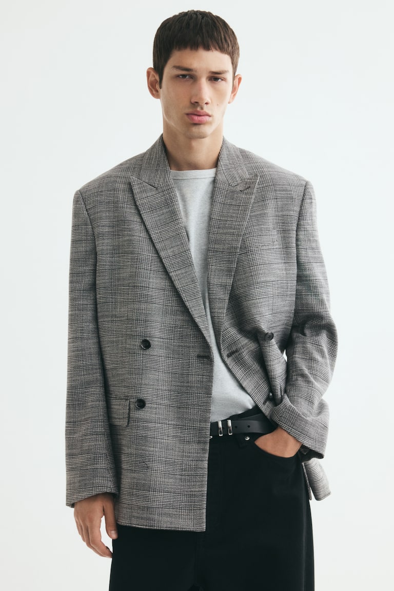 Sako sa dvorednim kopčanjem Relaxed Fit
