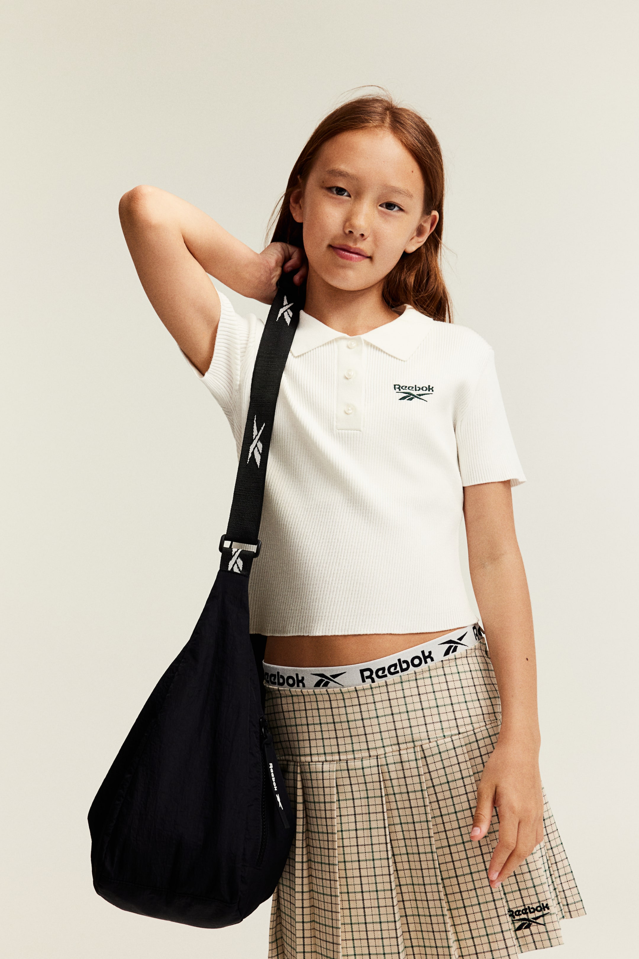 Embroidered-detail polo shirt - White - Kids | H&M GB 2