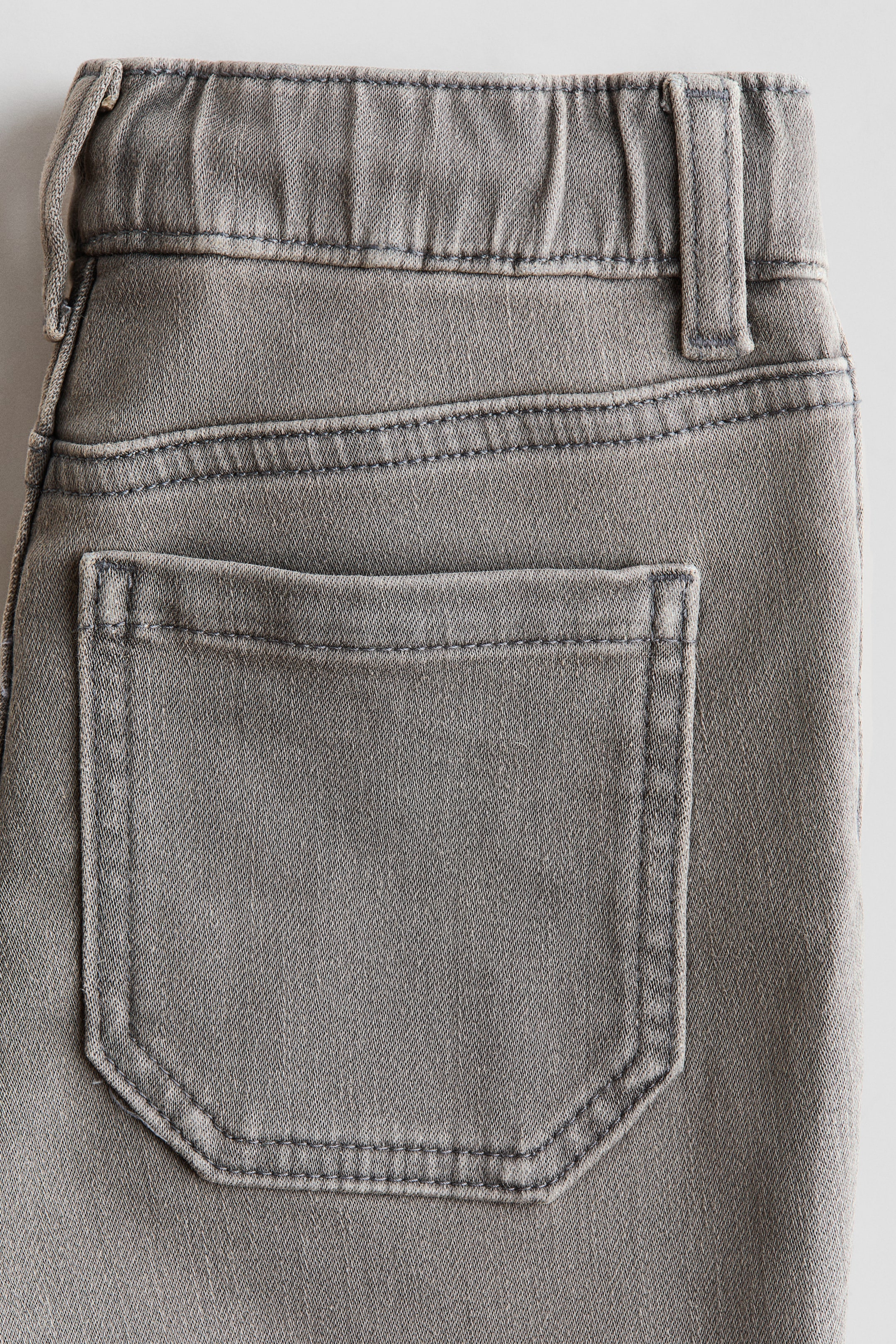 Cotton Denim Joggers
