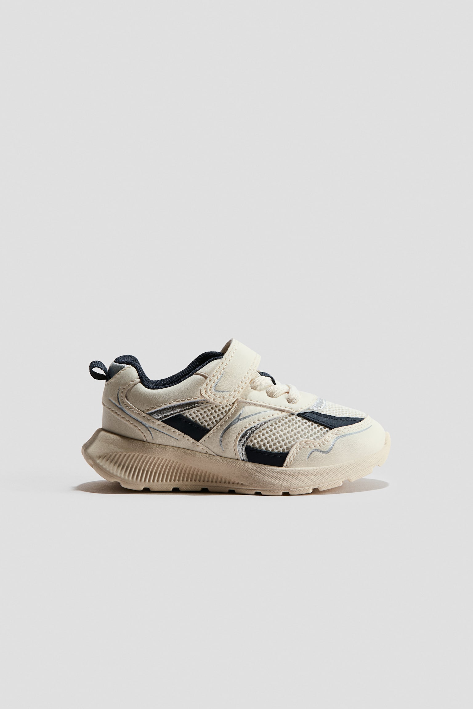 Trainers - Cream/Navy blue/Silver-coloured